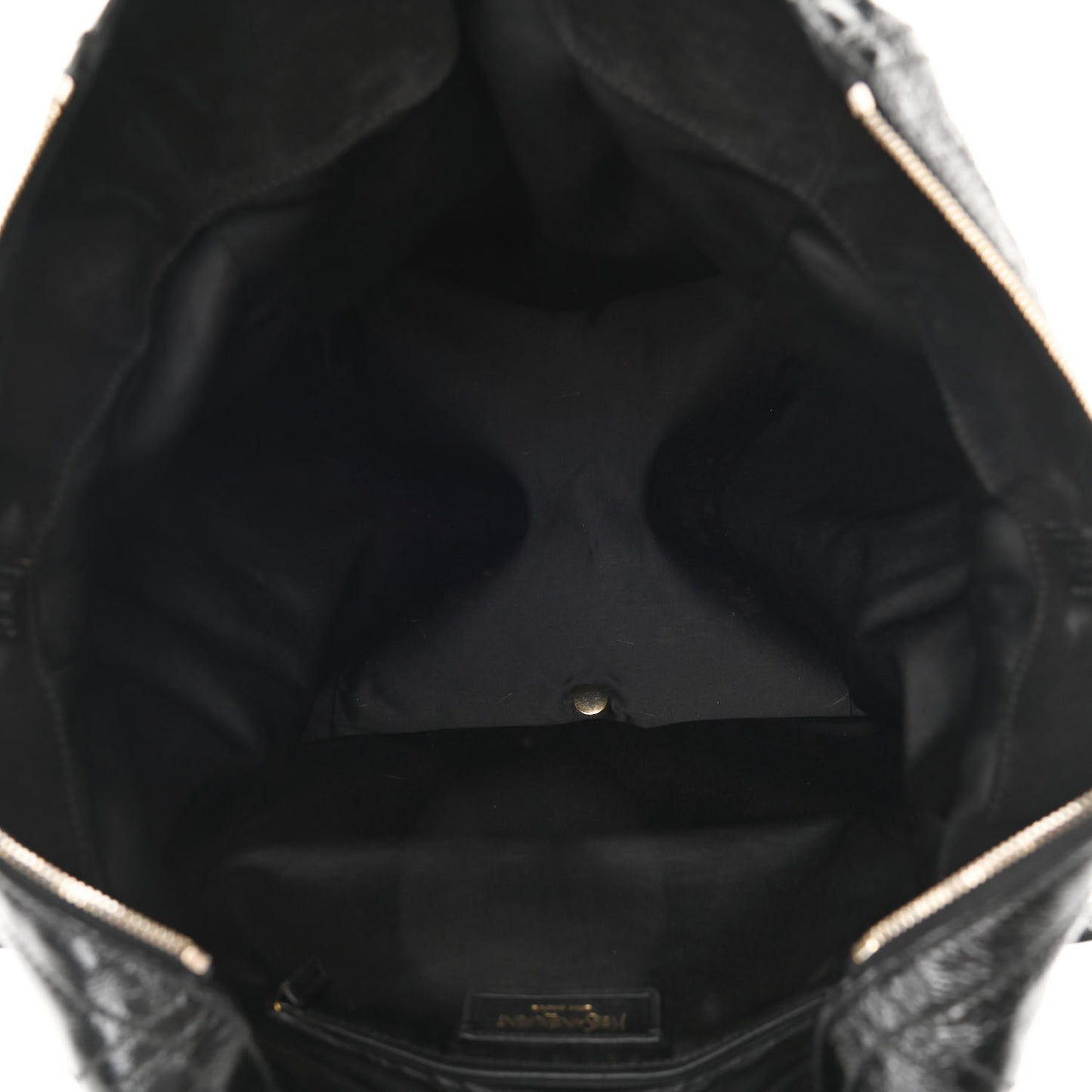 Patent Large Downtown Tote Black
