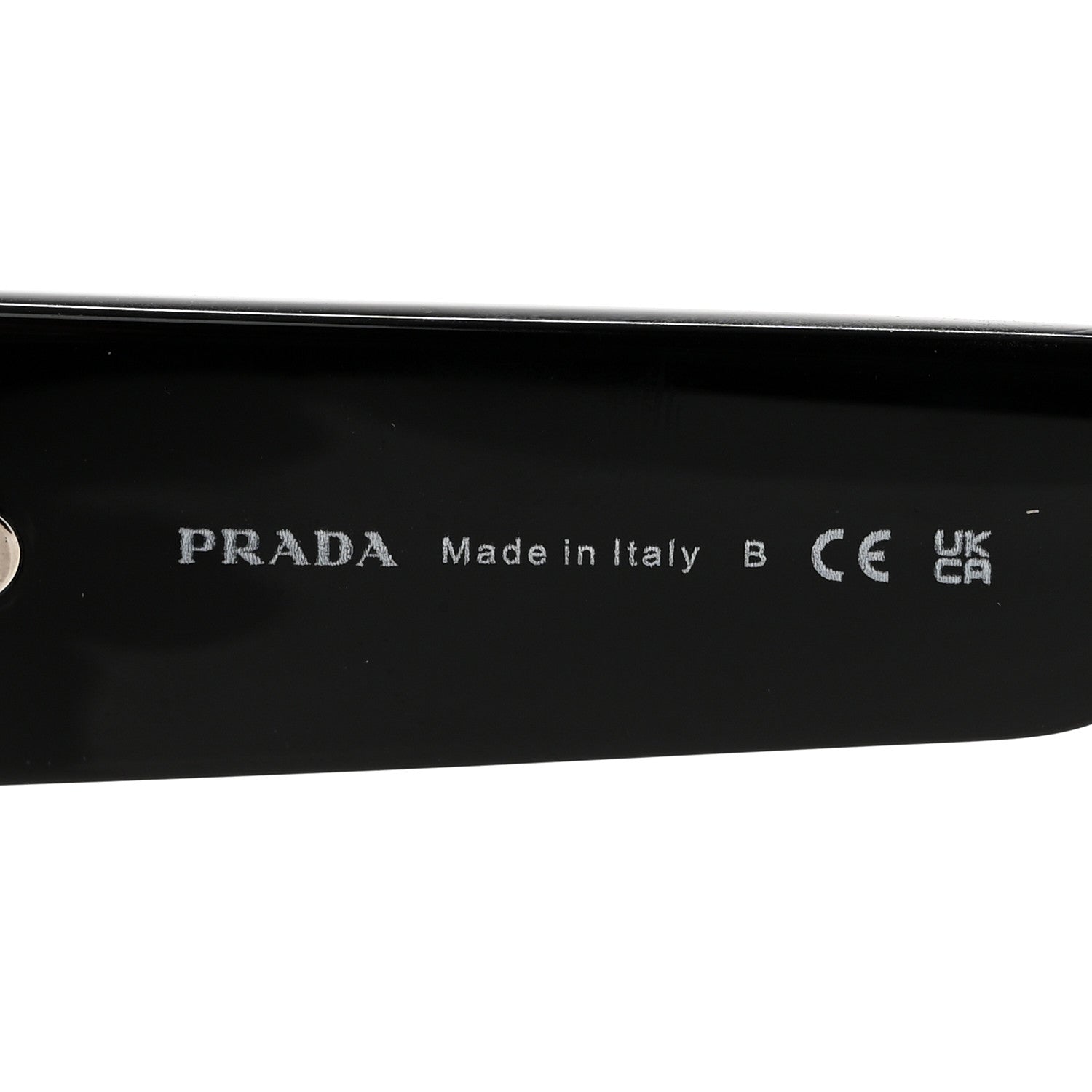 Prada Acetate Sunglasses with Prada Logo SPR A07 Slate Gray 6 of 8