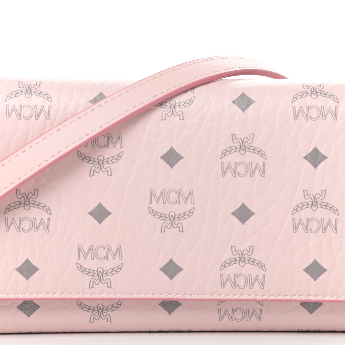 Visetos Chain Wallet Crossbody Soft Pink