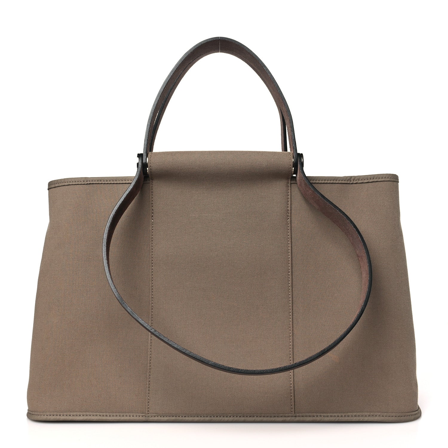 Hermes Toile Cabag 39 Etoupe 1 of 12