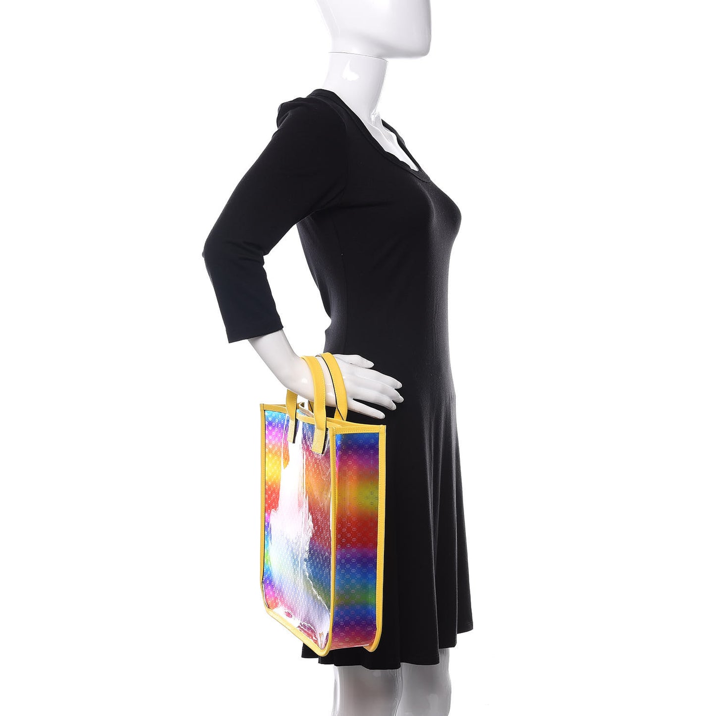 Textured Vinyl Kids GG Tote Multicolor