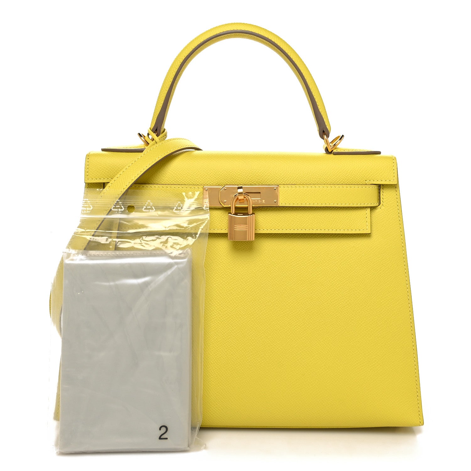 Hermes Epsom Kelly Sellier 28 Lime 3 of 12