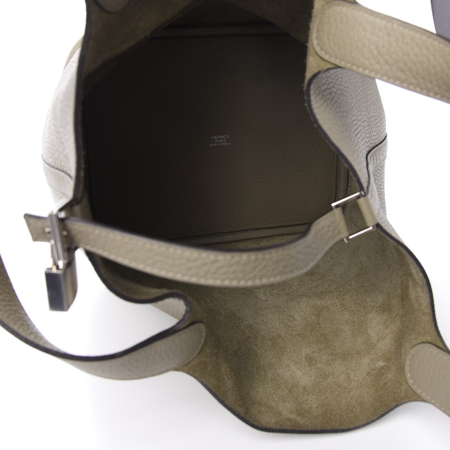 Taurillon Clemence Picotin Lock 22 MM Sauge