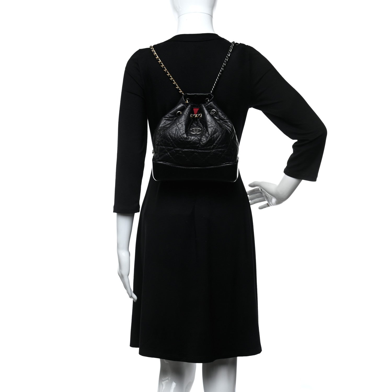 Chanel Aged Calfskin Quilted Small Gabrielle Backpack 2 of 9