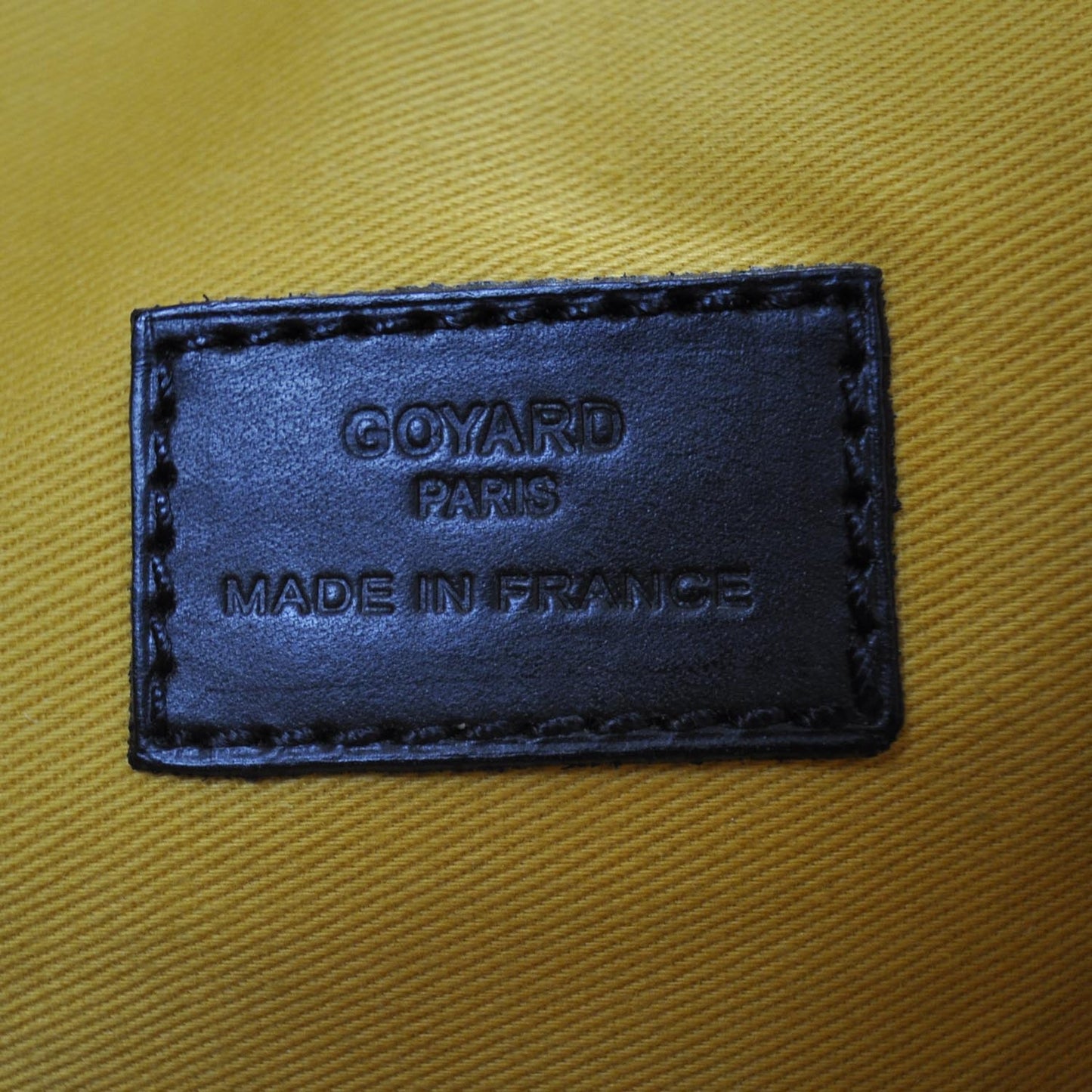 Goyardine Document Case Black