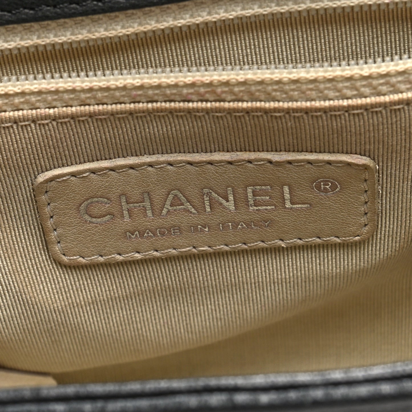 Washed Lambskin Quilted Mini Chain Around Flap Black