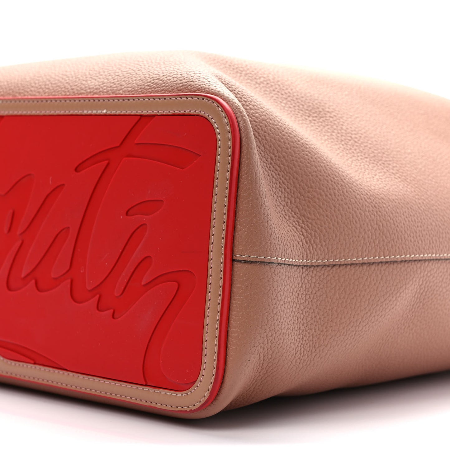 Calfskin Spikes East West Cabata Tote Nude