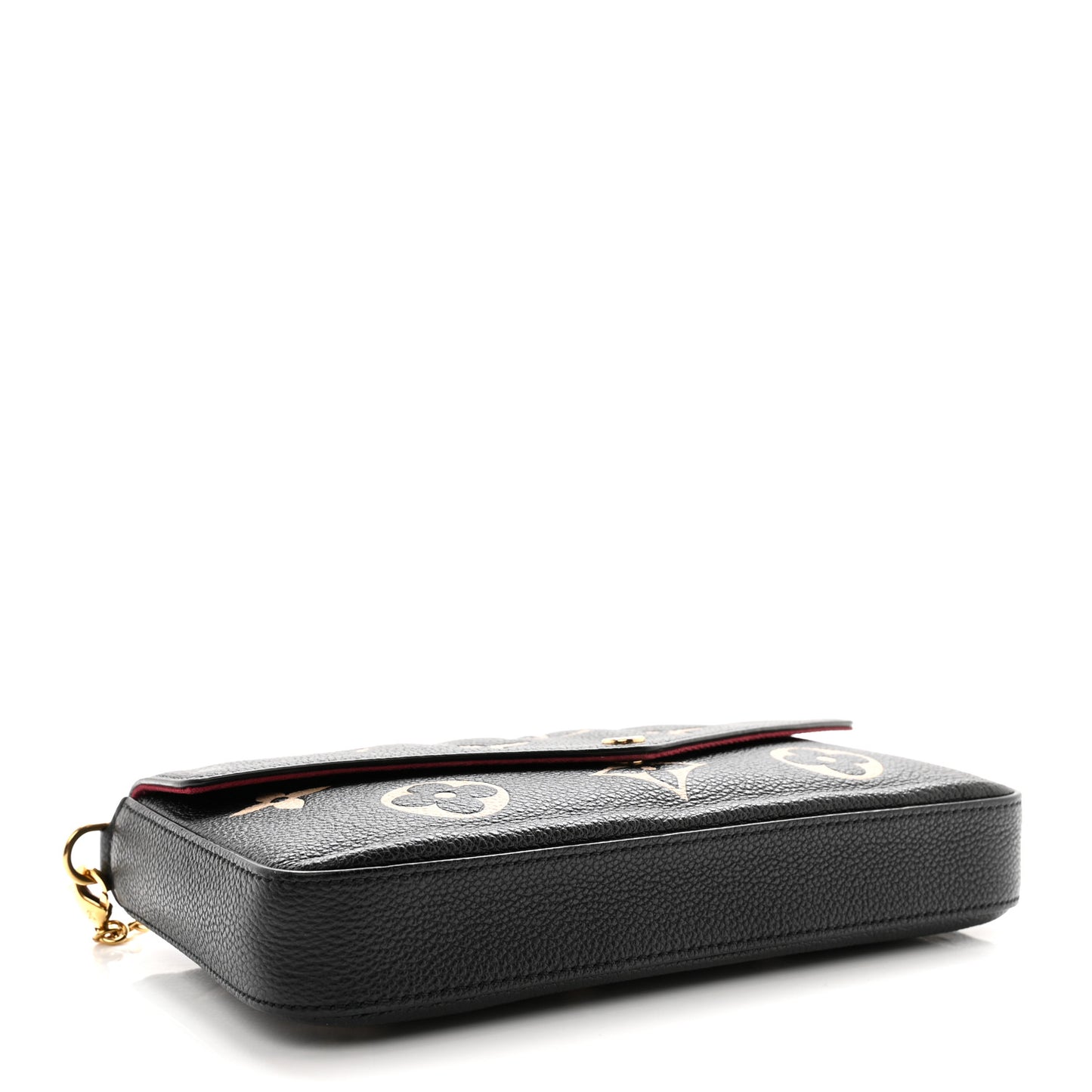 Empreinte Monogram Giant Felicie Pochette Black Beige