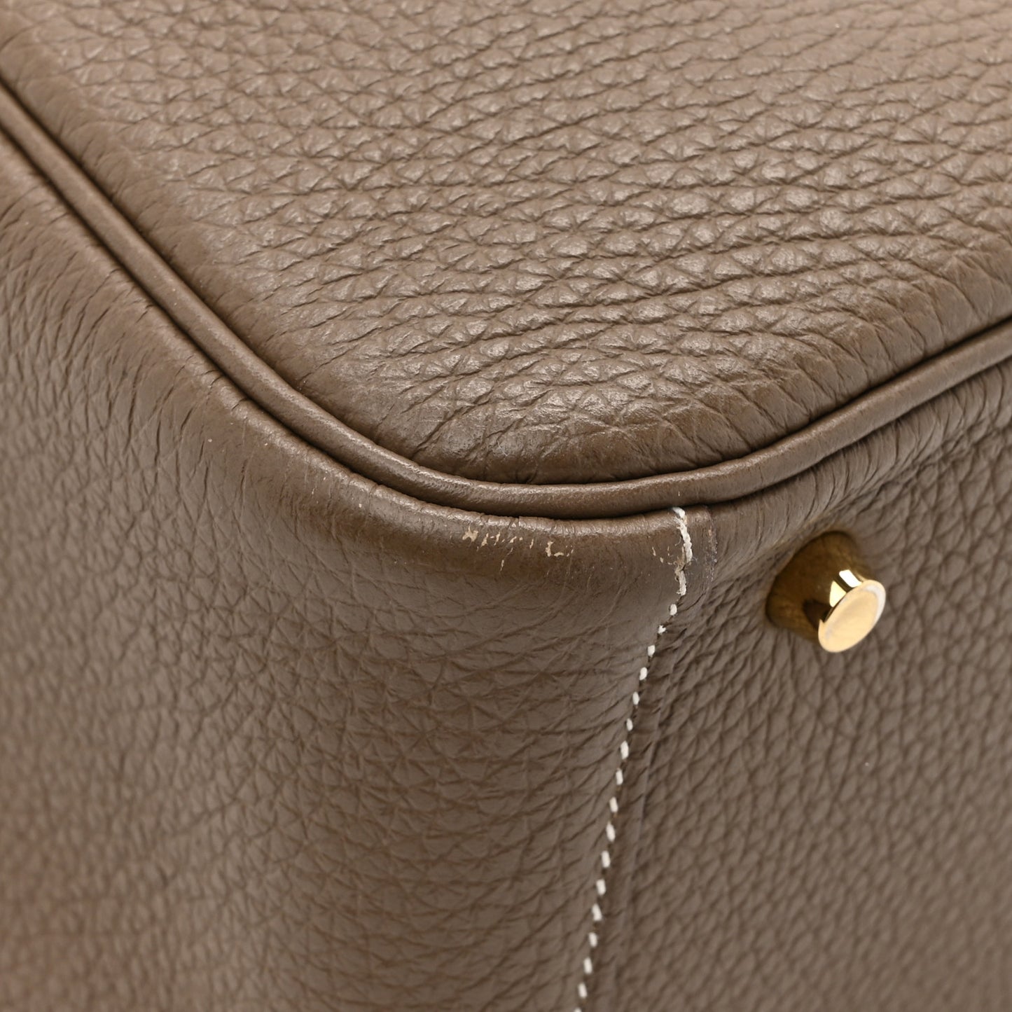 Taurillon Clemence Mini Lindy 20 Etoupe