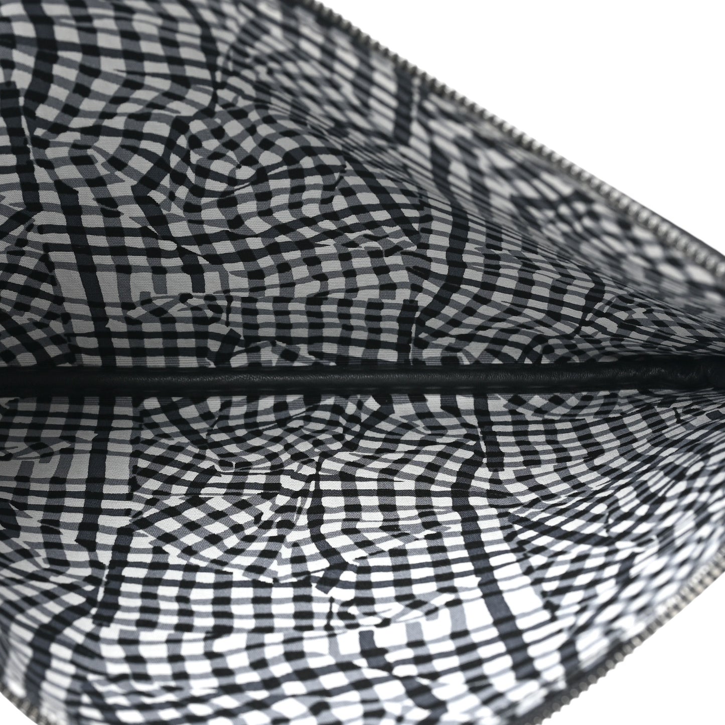 Grained Calfskin Visetos Medium Liz Reversible Shopper Tote Black