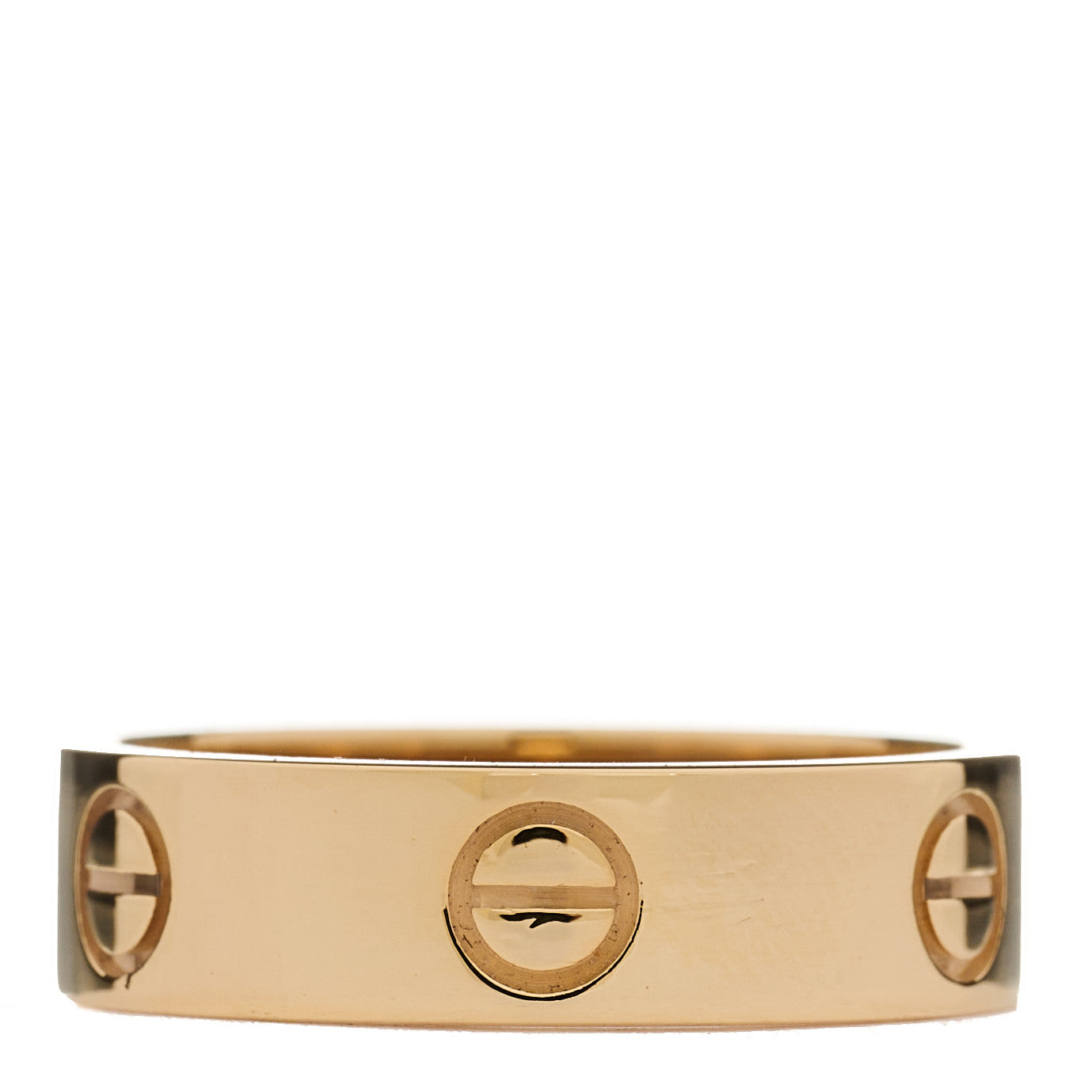 18K Yellow Gold 5.5mm LOVE Ring 56 7.5