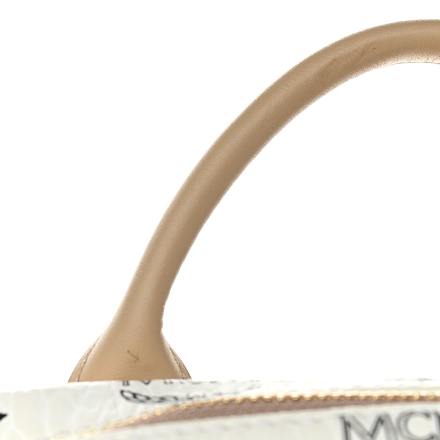 Visetos Striped Medium Duke Backpack White Beige