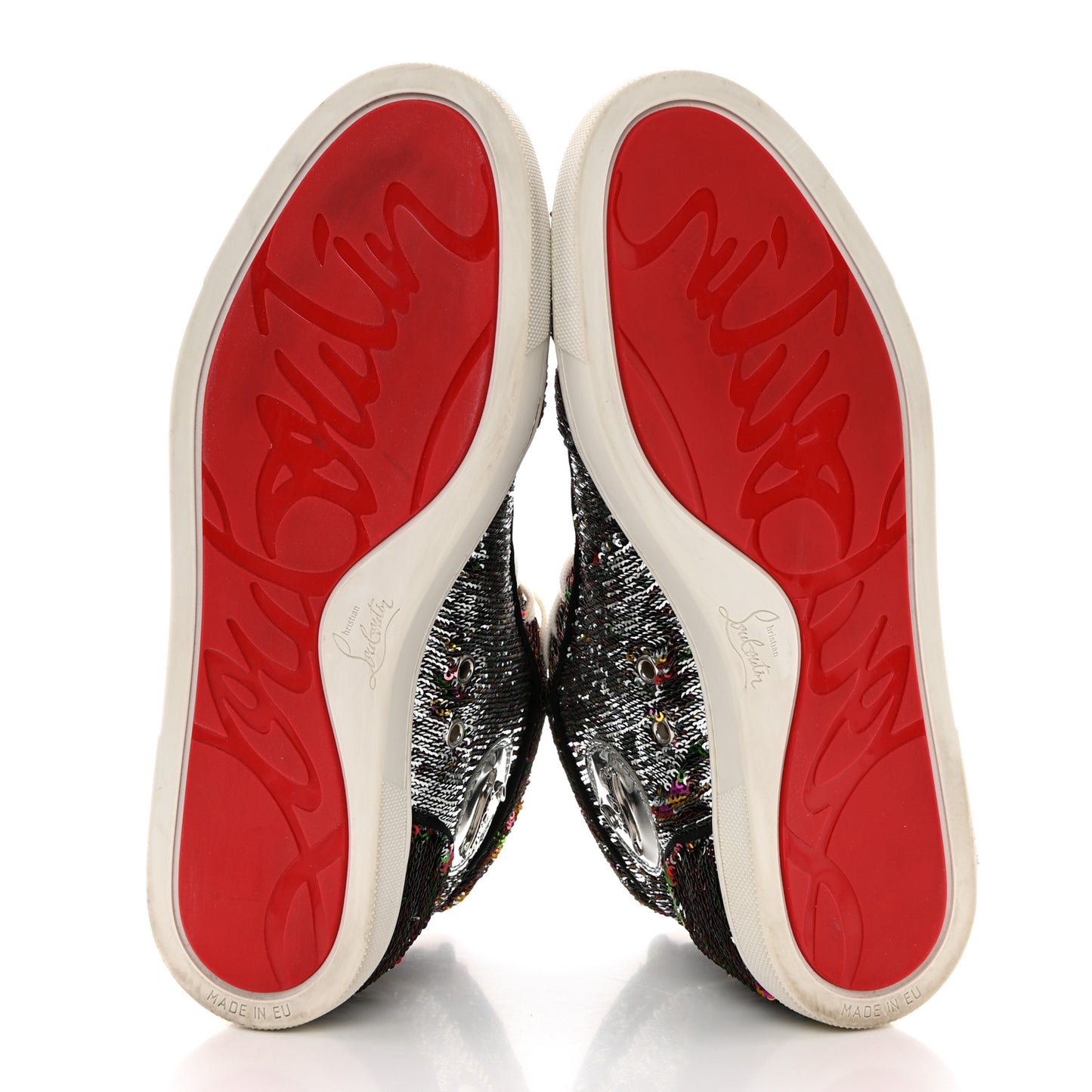 Metallic Sequin Womens Bip Bip Orlato Flat Sneakers 39.5 Multicolor