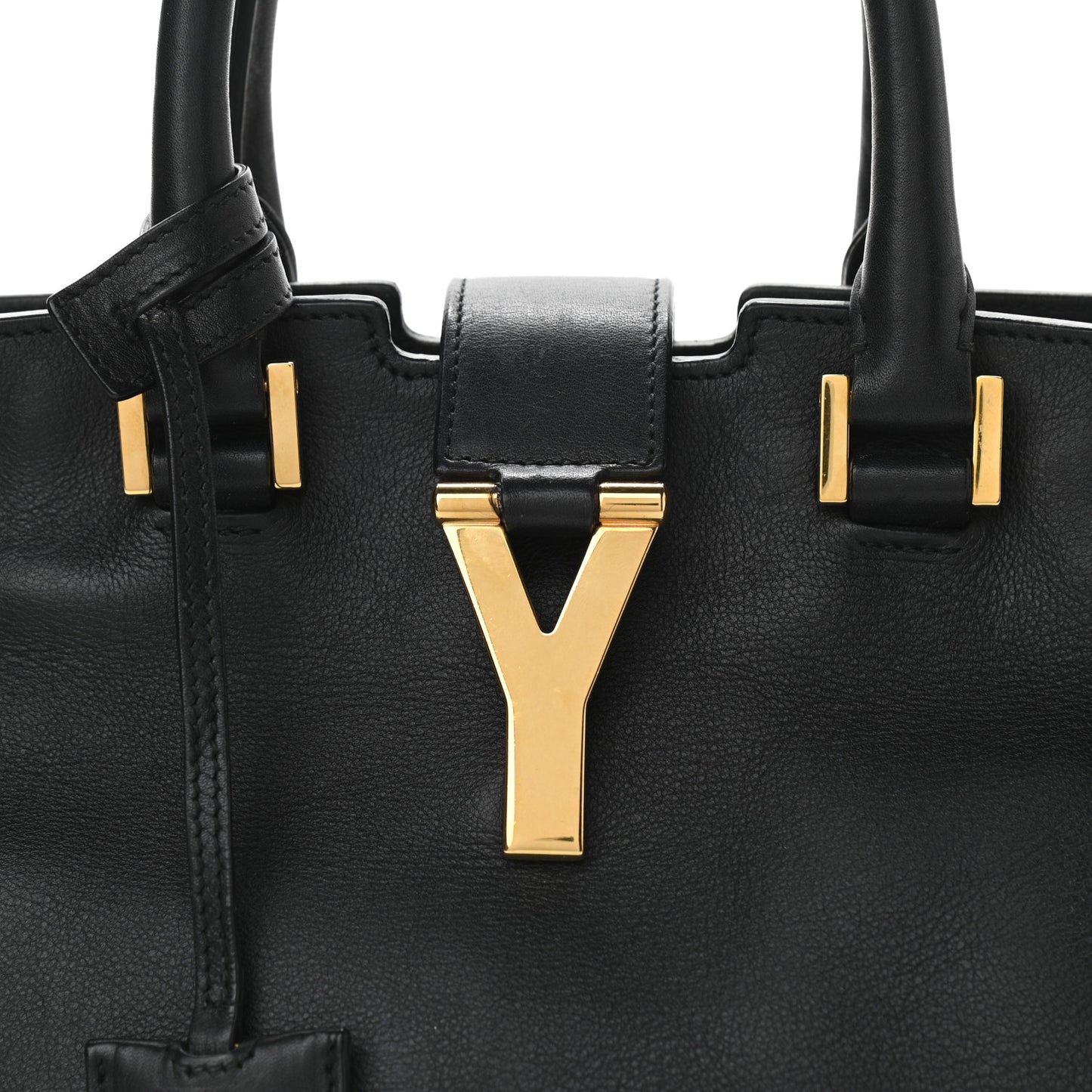 Calfskin Small Classic Y Cabas Black
