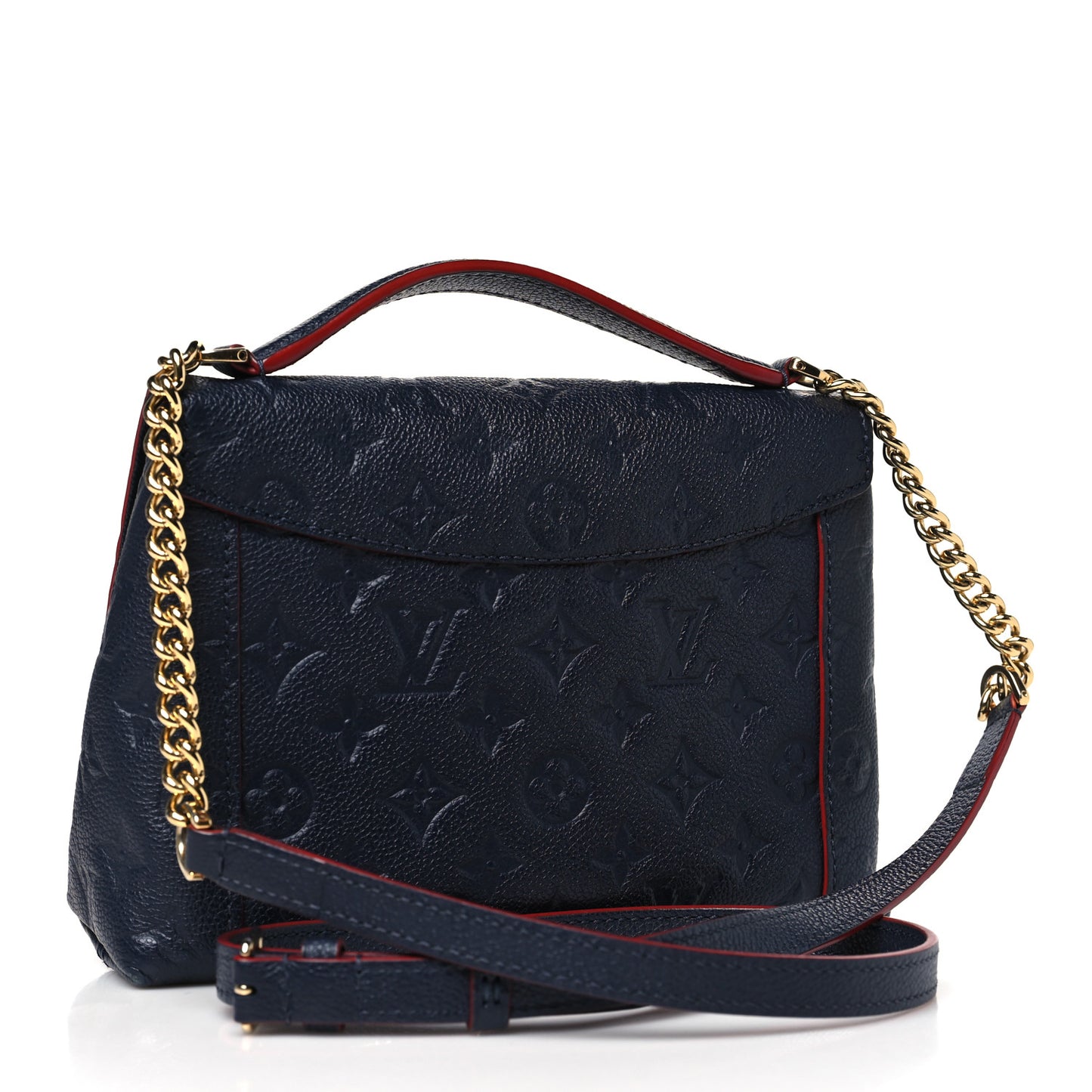 Empreinte Blanche BB Marine Rouge