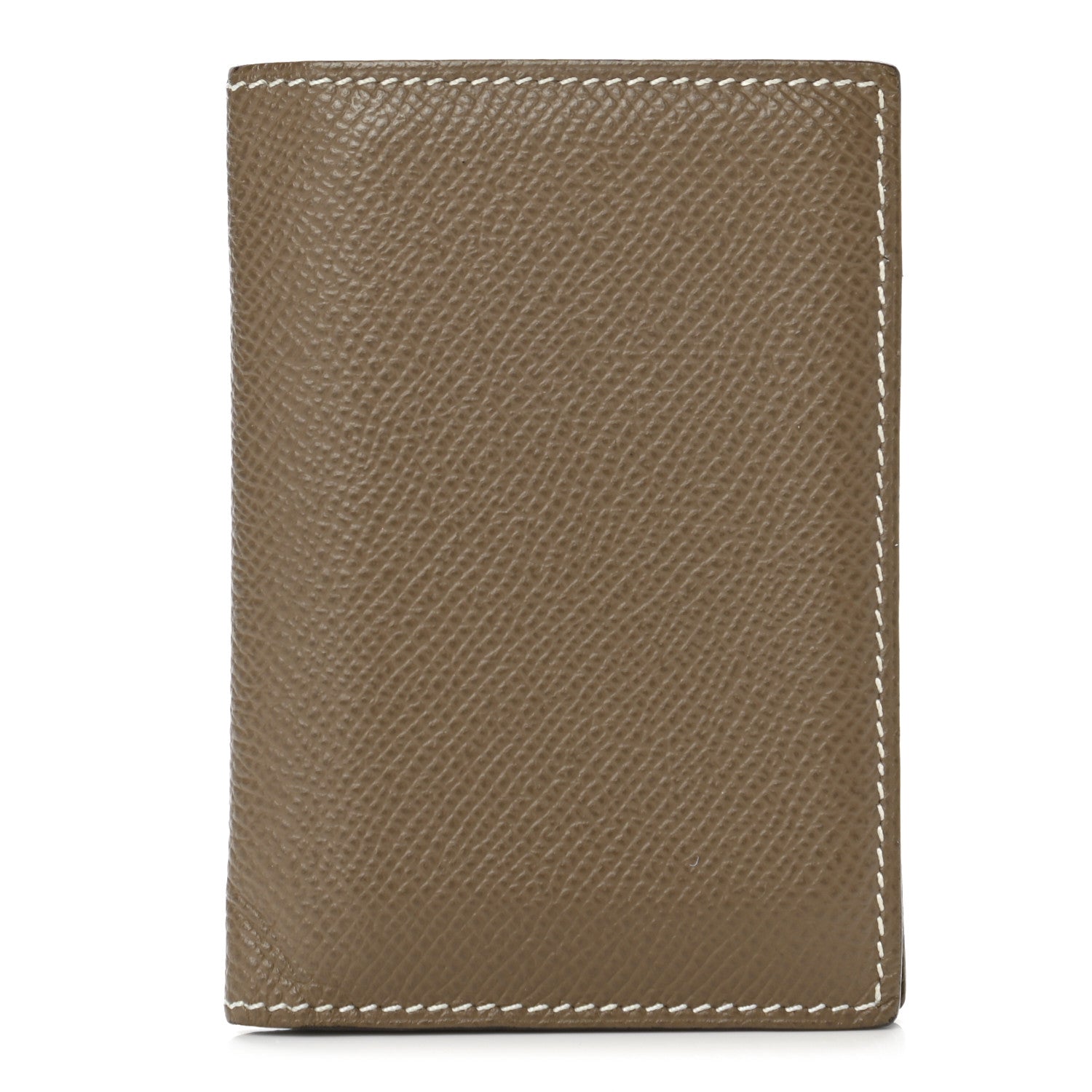 Hermes Epsom MC2 Euclide Card Holder Case Etoupe 1 of 8