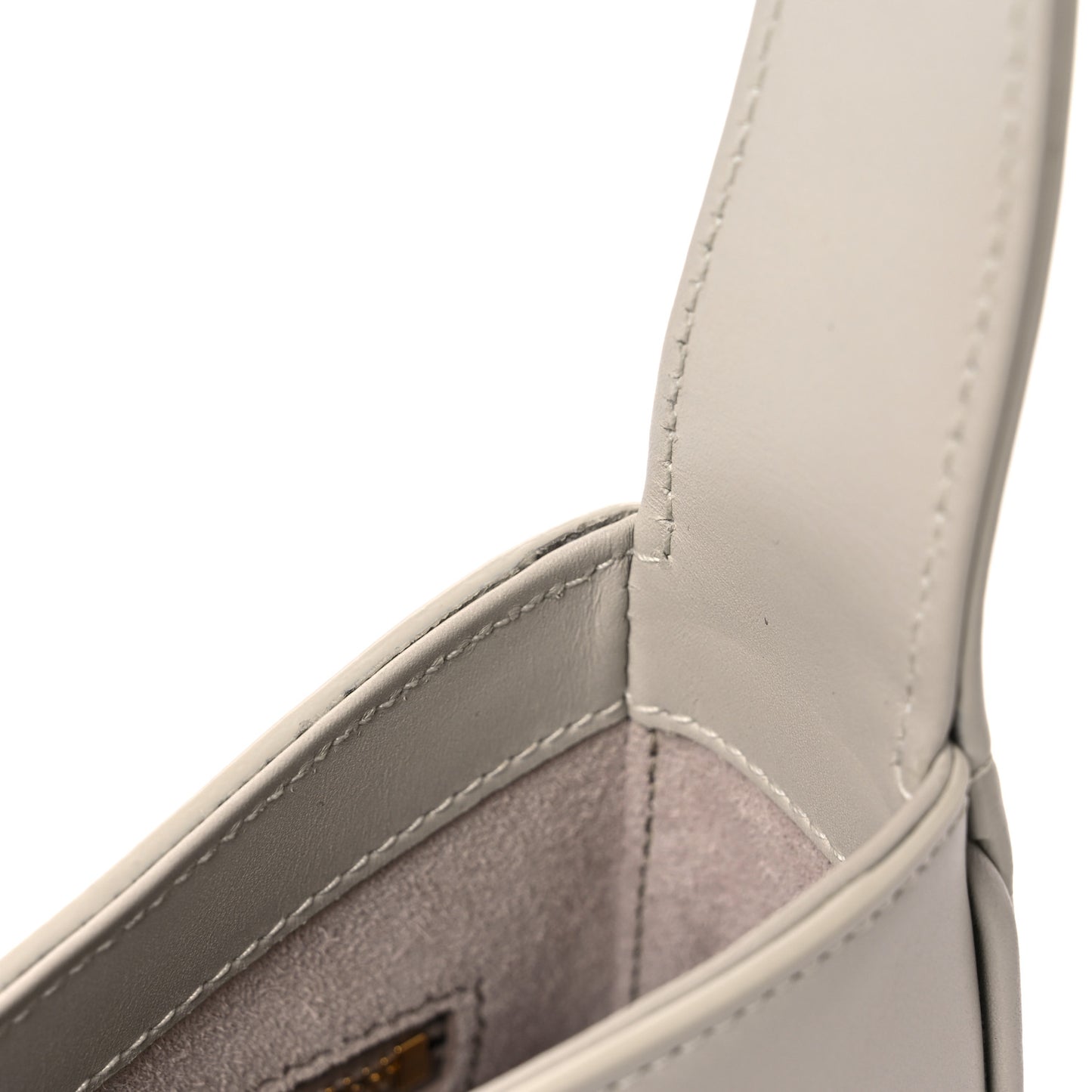 Smooth Calfskin Le 5 A 7 Hobo Blanc Vintage