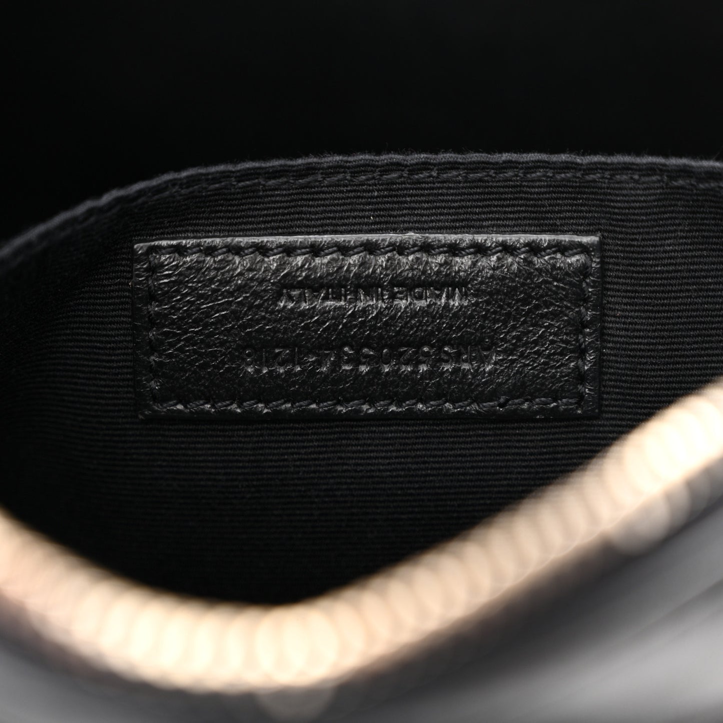 Calfskin Matelasse Monogram Lou Camera Bag Black