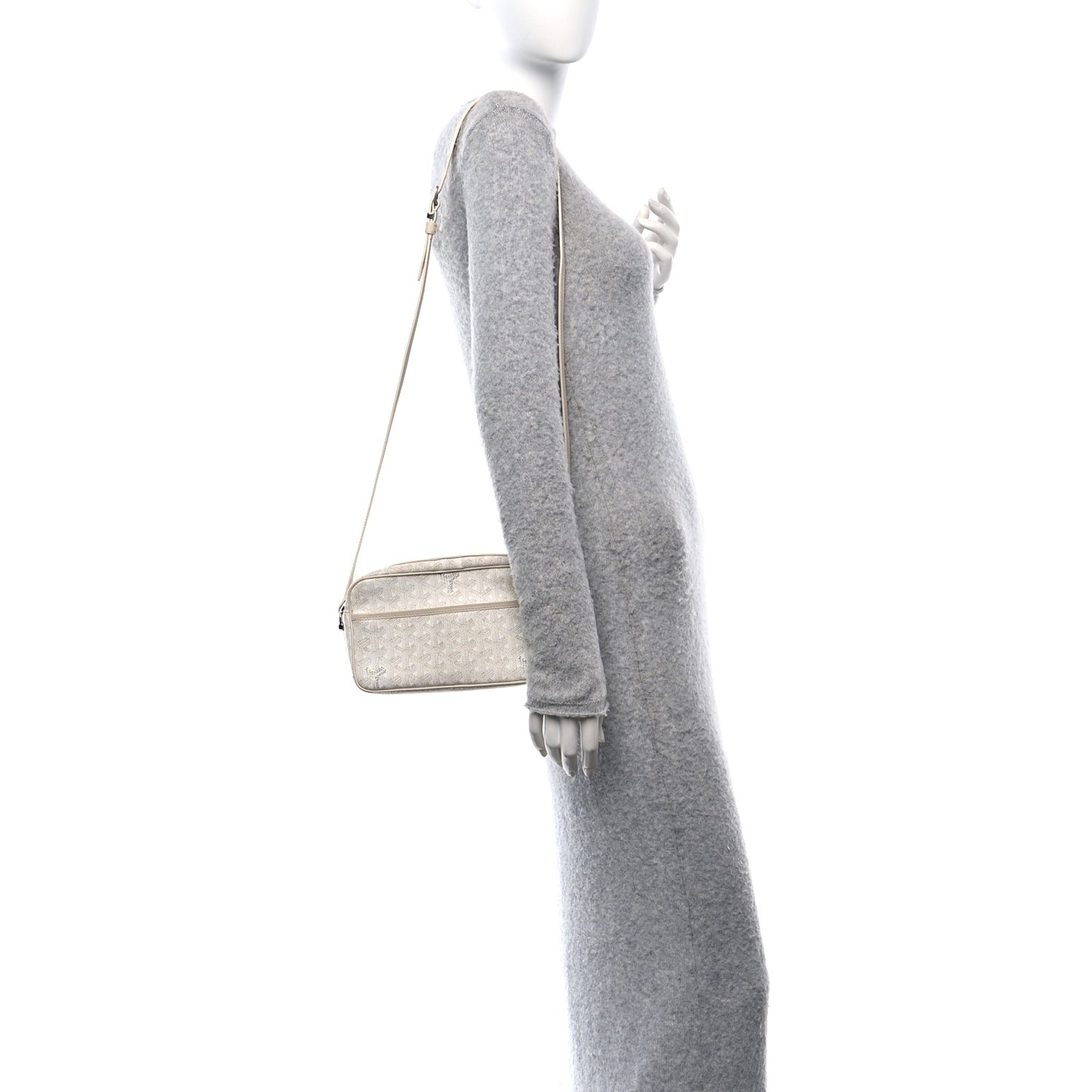 Goyardine Sac Cap Vert White