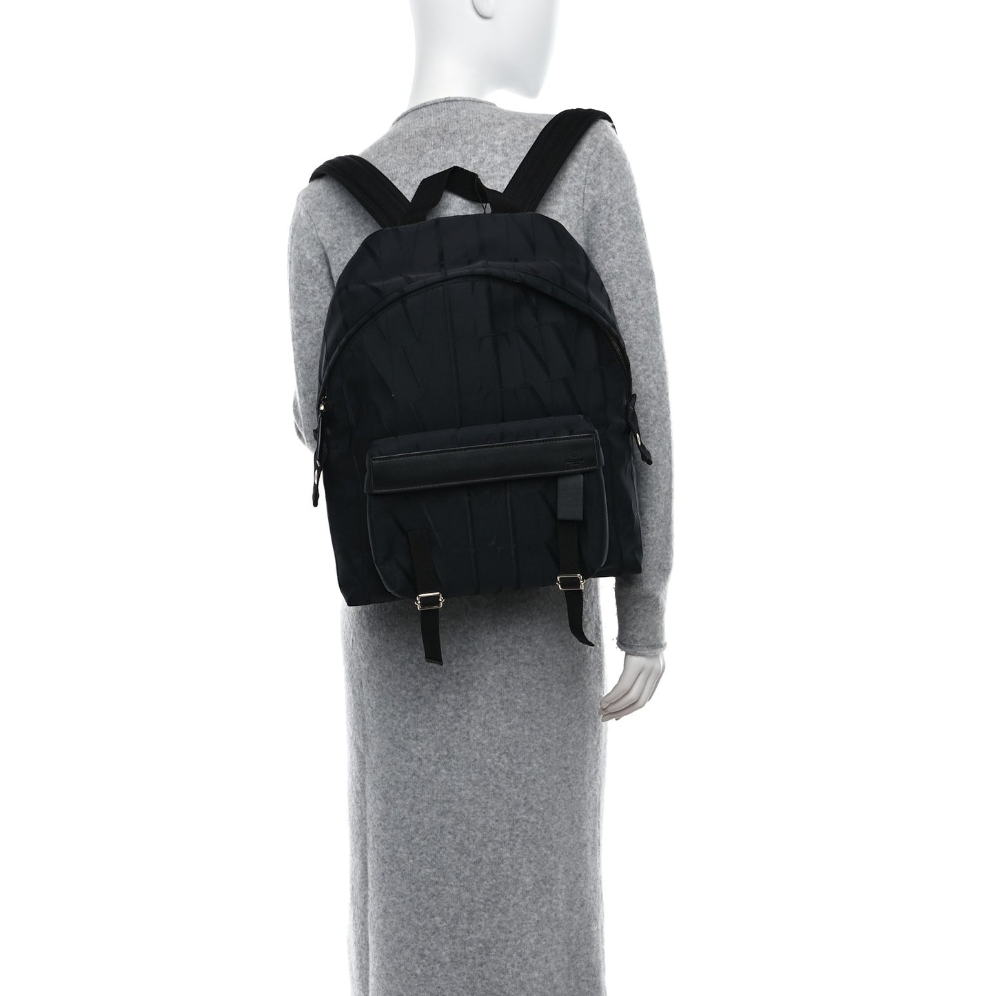 Nylon VLNT Backpack Black