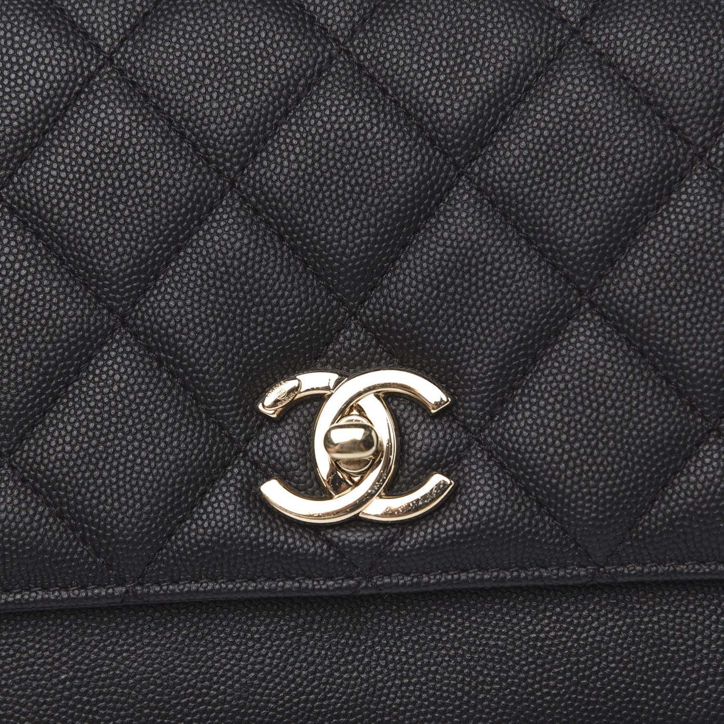 Caviar Quilted Medium Business Affinity Flap Black