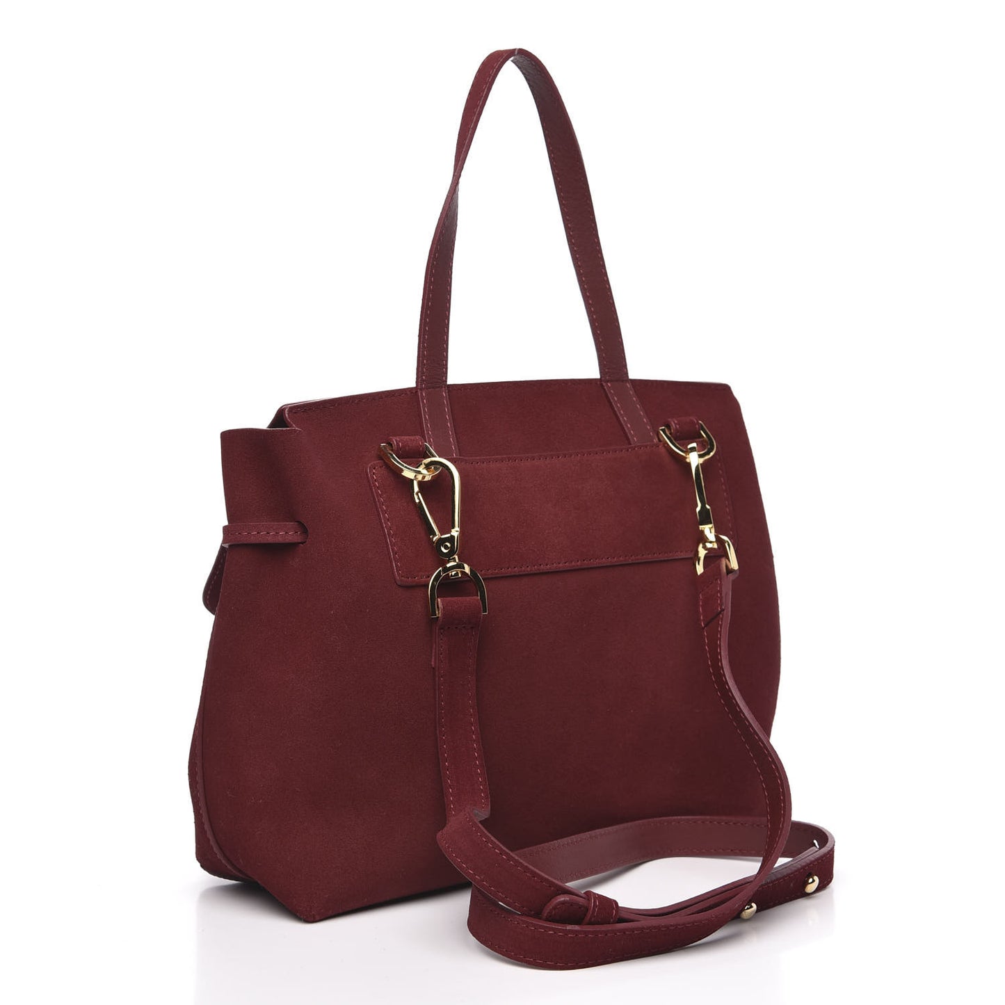 Suede Mini Lady Bag Rococo