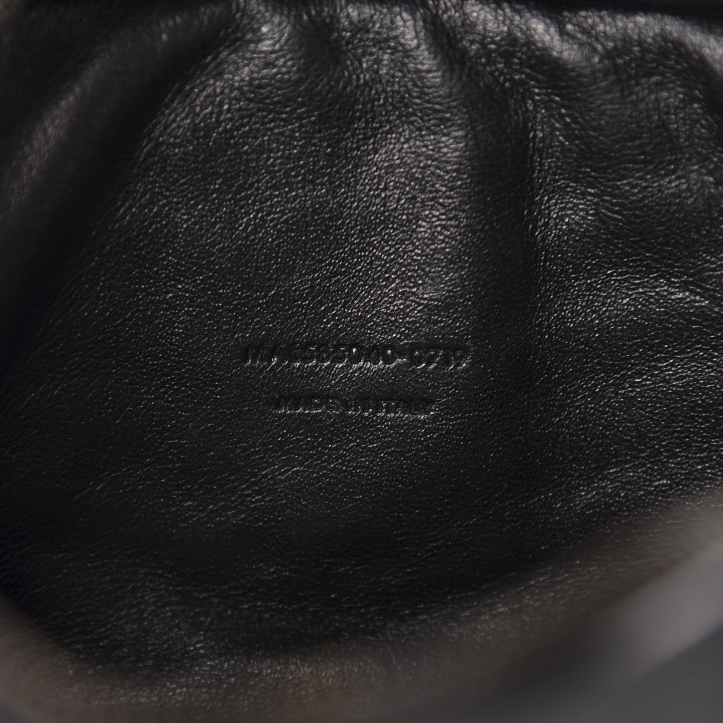 Grain De Poudre Matelasse Monogram Mini Lou Camera Bag Black