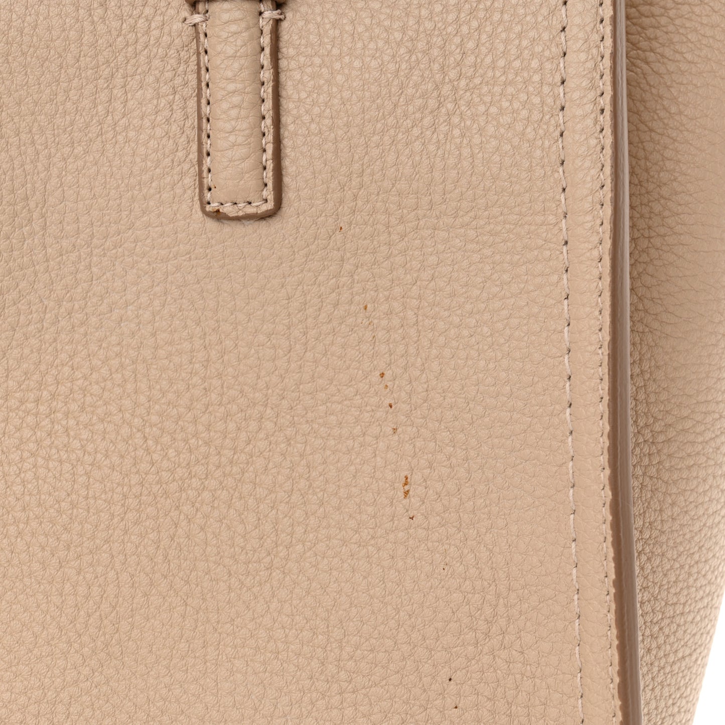 Calfskin Double Handle Medium Amy New Bisque