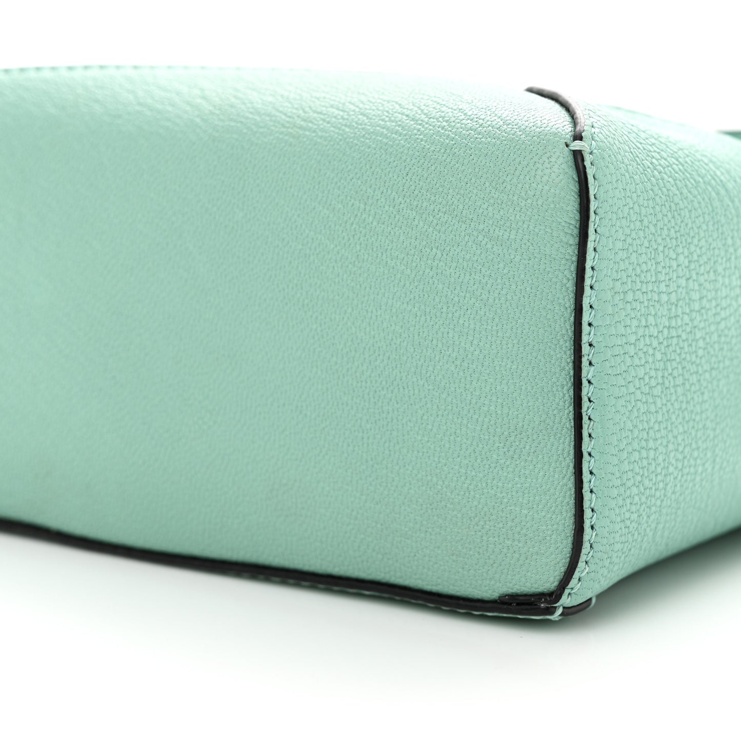 Calfskin Mini Puzzle Edge Bag Fresh Mint