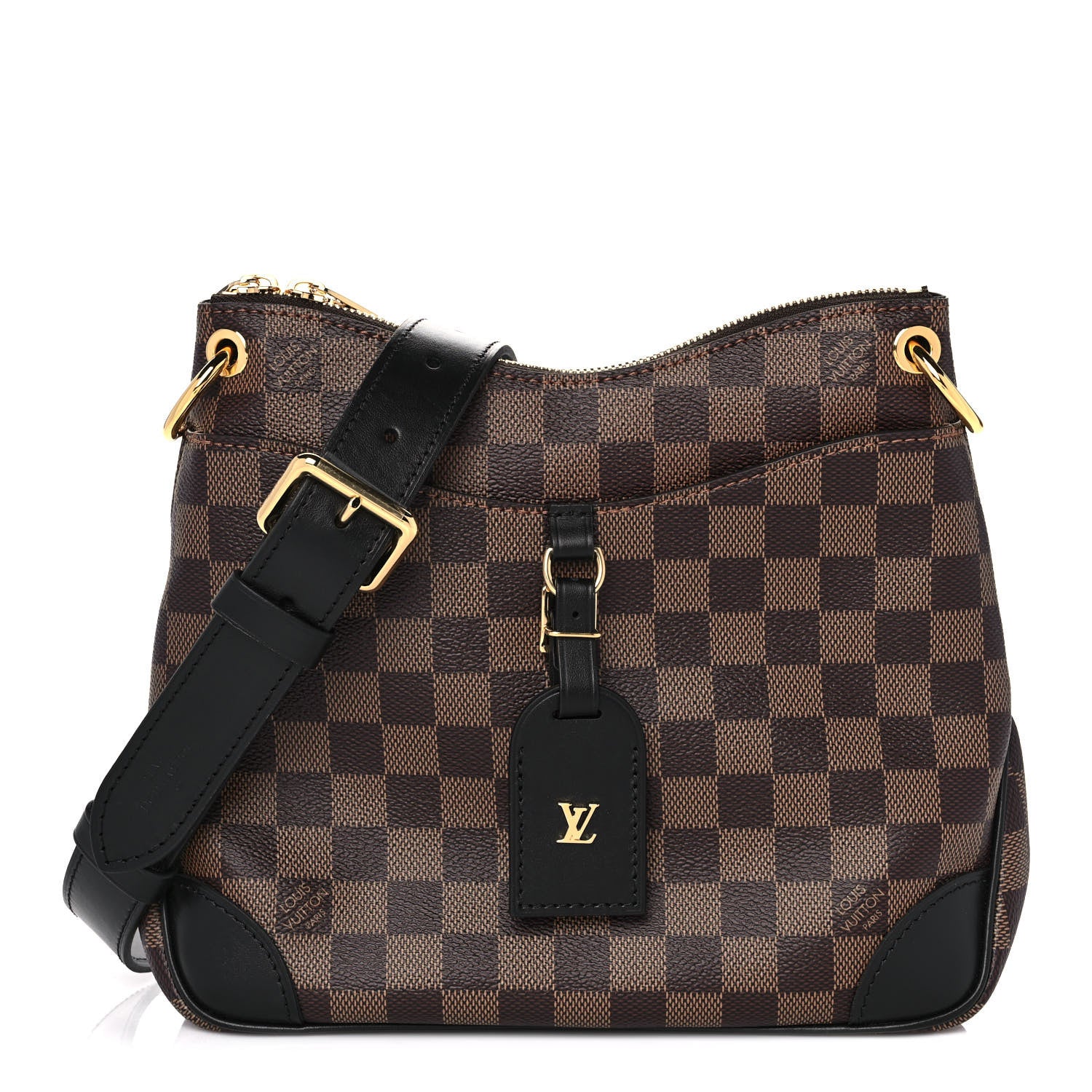Louis Vuitton Damier Ebene Odeon PM Black 1 of 9