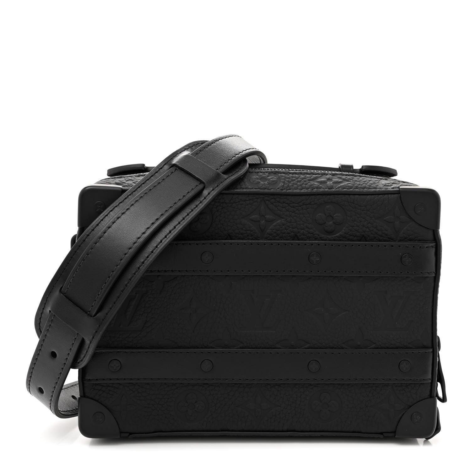 Louis Vuitton Taurillon Monogram Solar Ray Soft Trunk Black 1 of 10