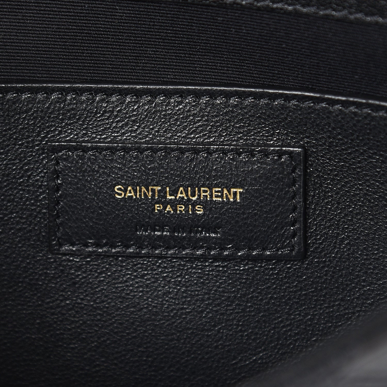 Saint Laurent Lambskin Quilted Small Becky Chain Bag Black 5 of 7