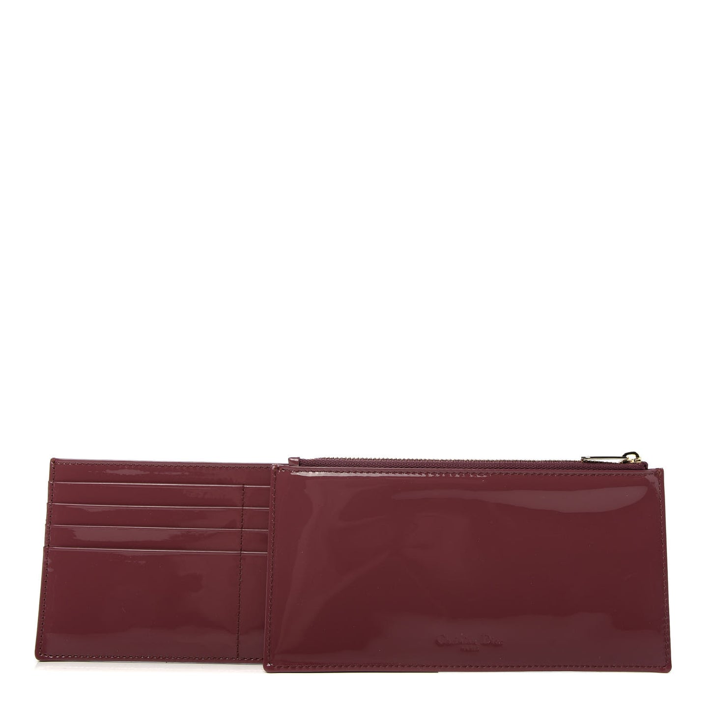 Patent Lady Dior Convertible Clutch Inserts Red
