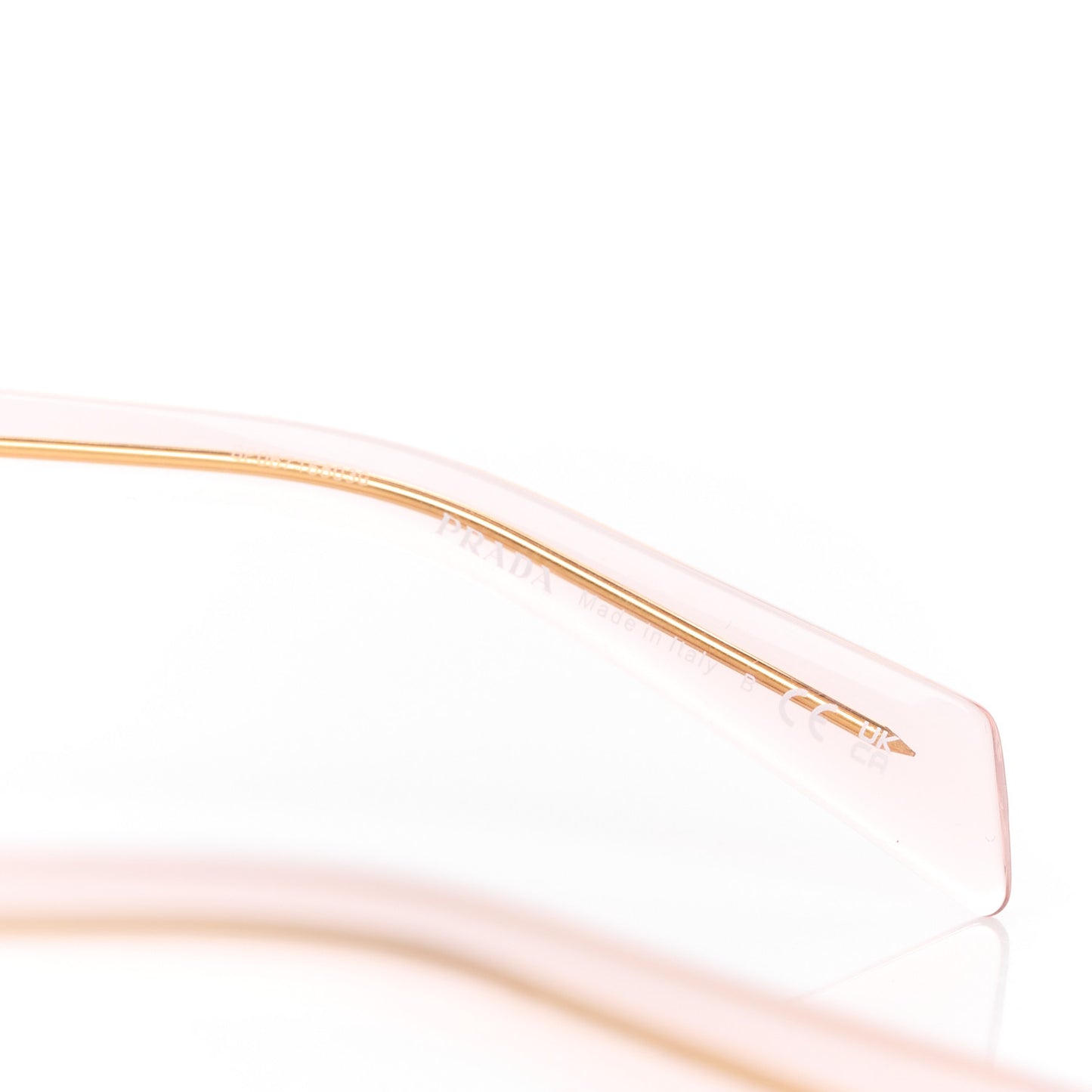 Acetate Cat Eye SPR26Z Sunglasses Transparent Pink