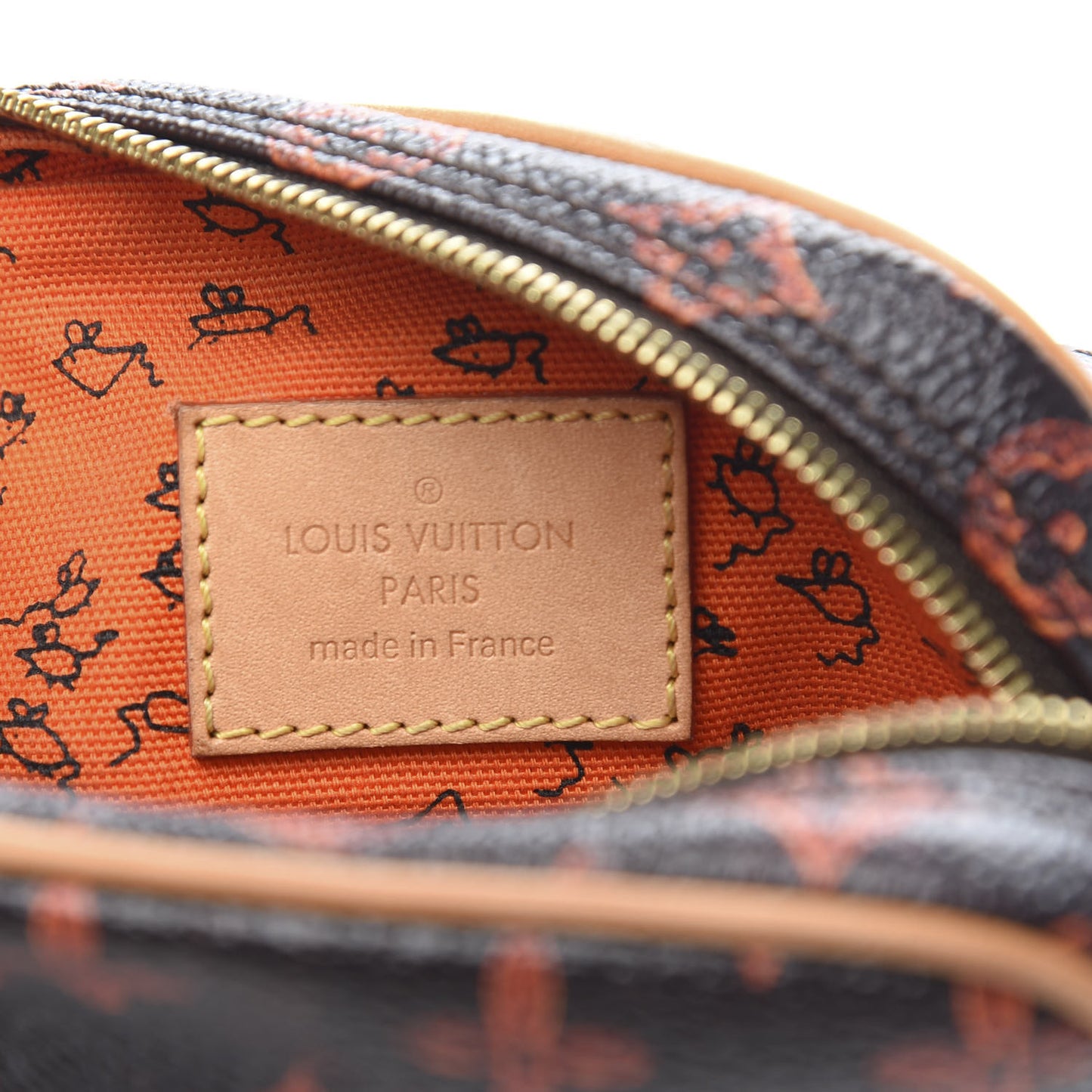 Catogram Small Paname Marron