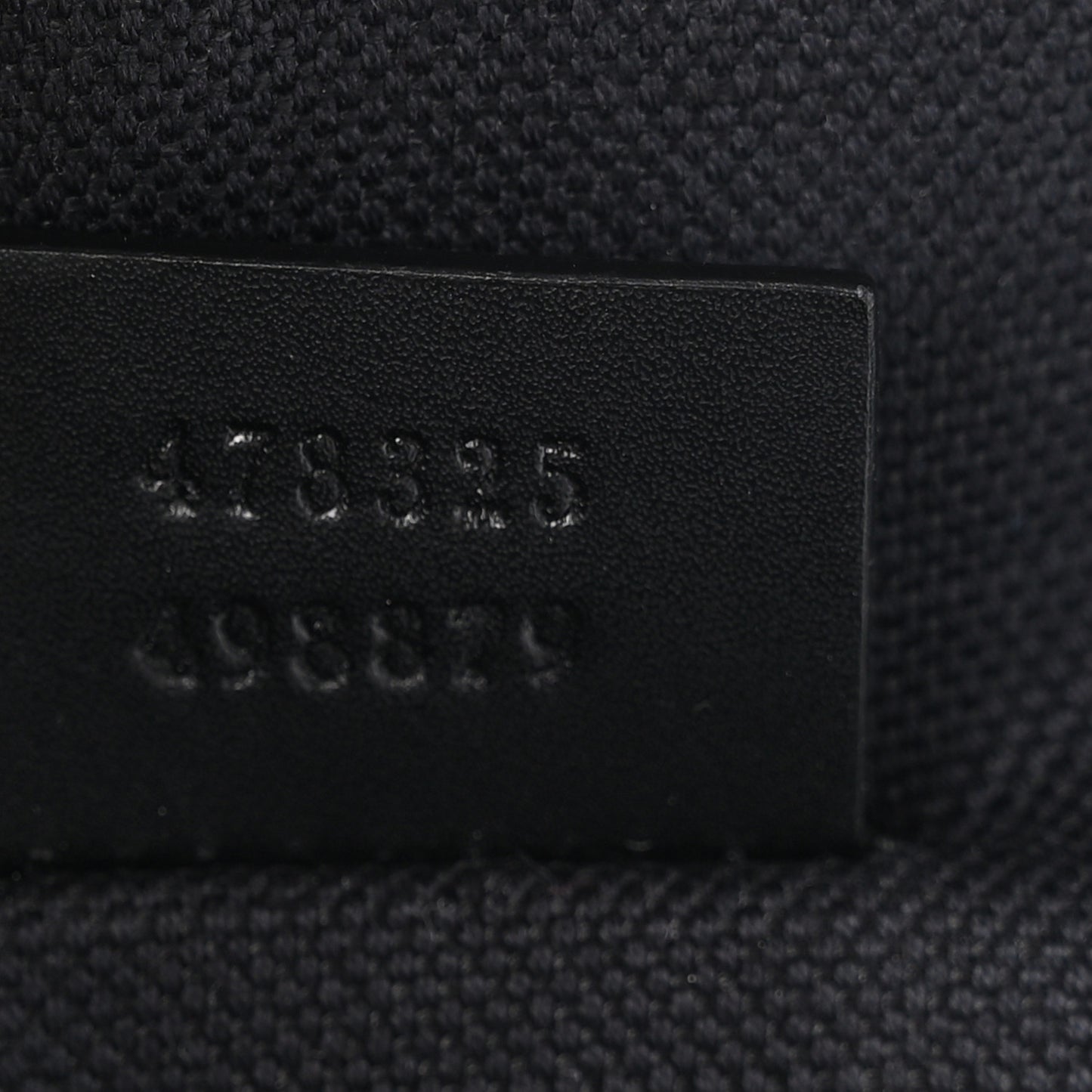 GG Supreme Monogram Web Belt Bag Black Grey