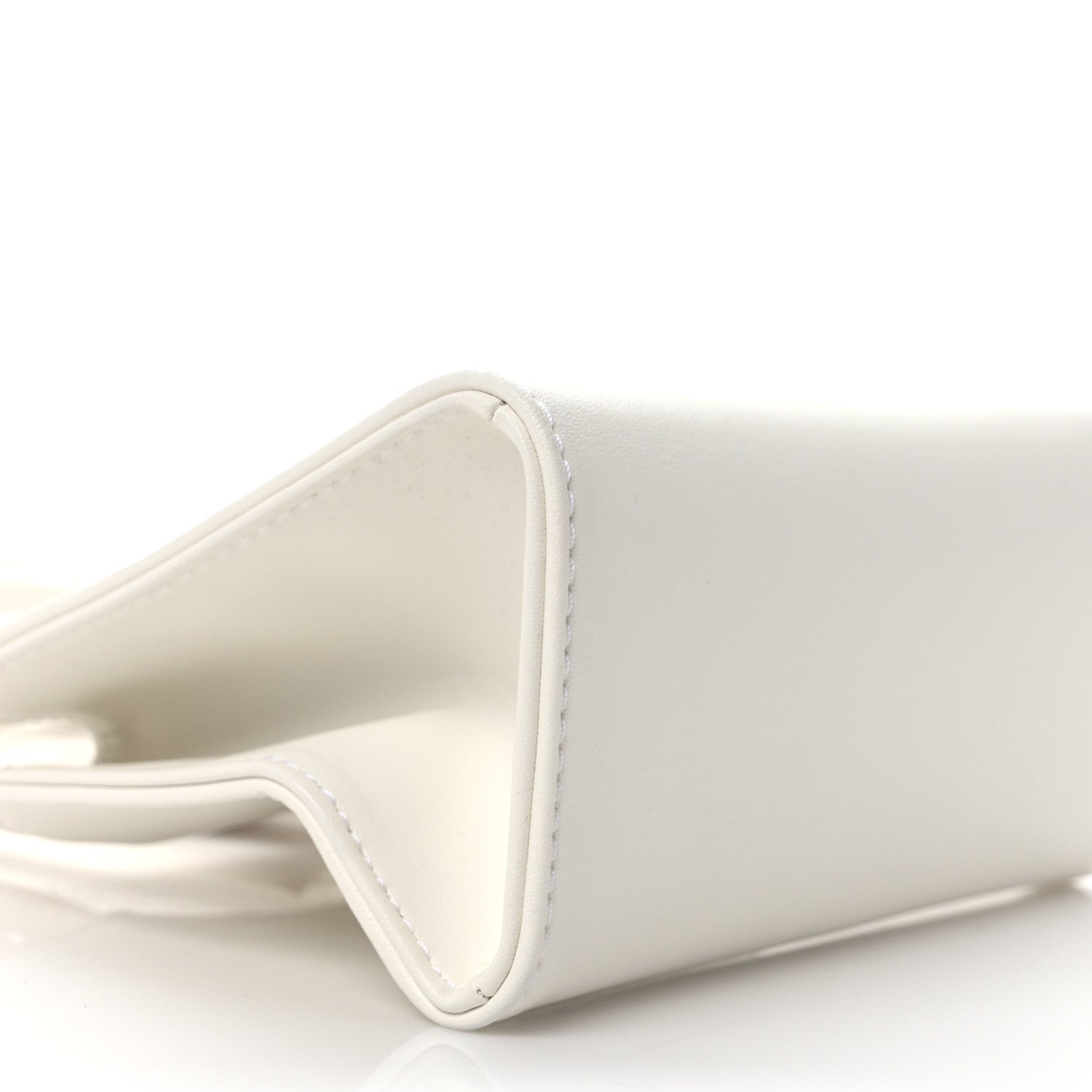 Telfar Vegan Leather Small Shopping Bag White 8 of 10