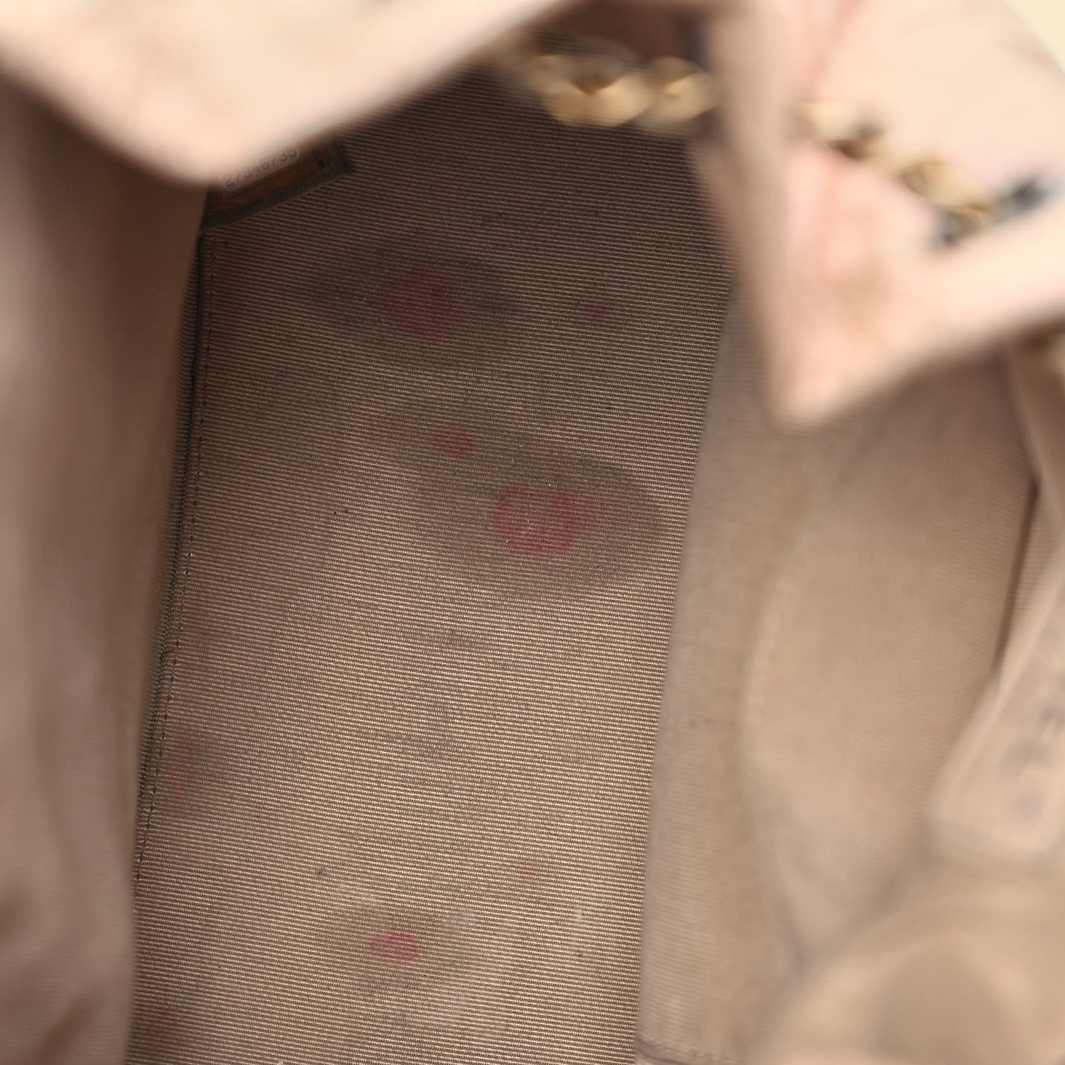 Chanel Iridescent Lambskin Calfskin Small Quilted Gabrielle Backpack Light Pink 12 of 12