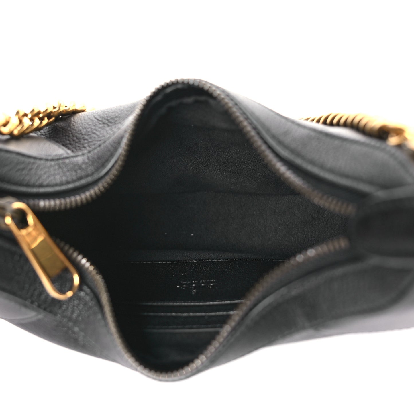Goatskin Small Aphrodite Shoulder Bag Black