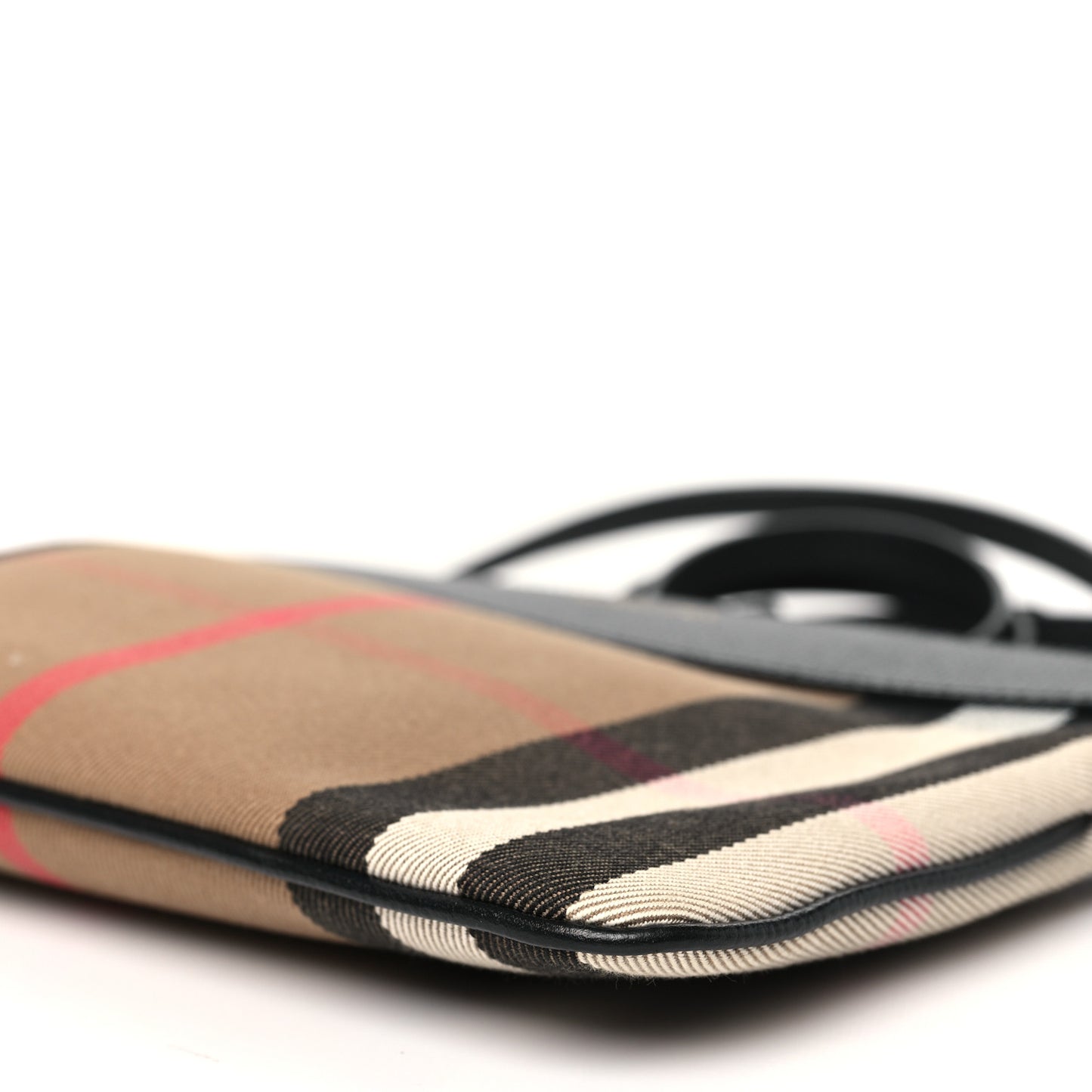 House Check Derby Peyton Crossbody Clutch Bag Black