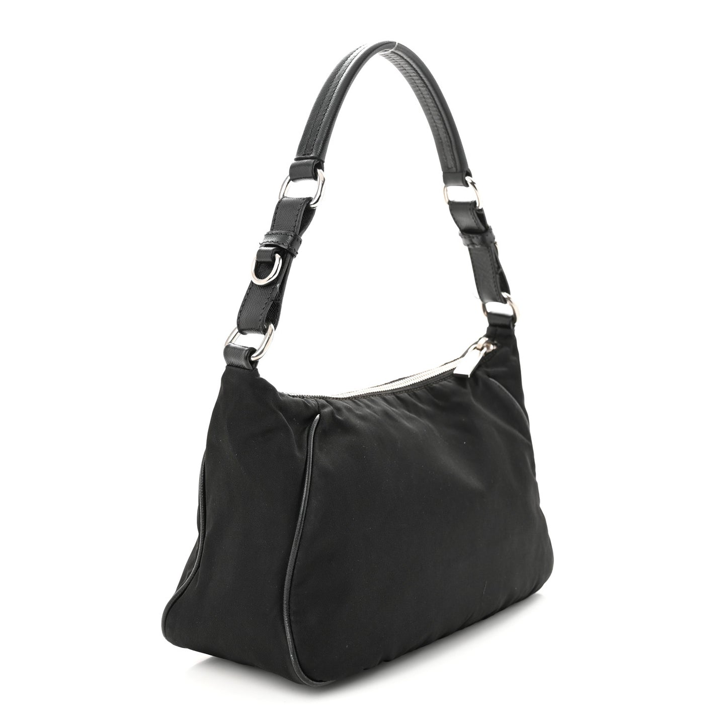 Tessuto Nylon Shoulder Bag Black