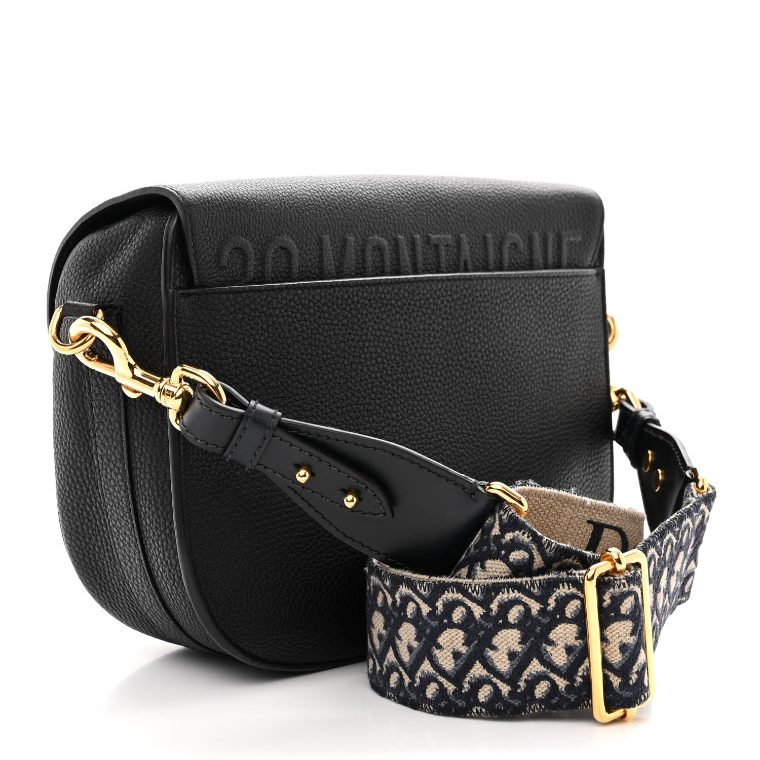 Christian Dior Grained Calfskin Large Bobby Flap Black 3 of 16