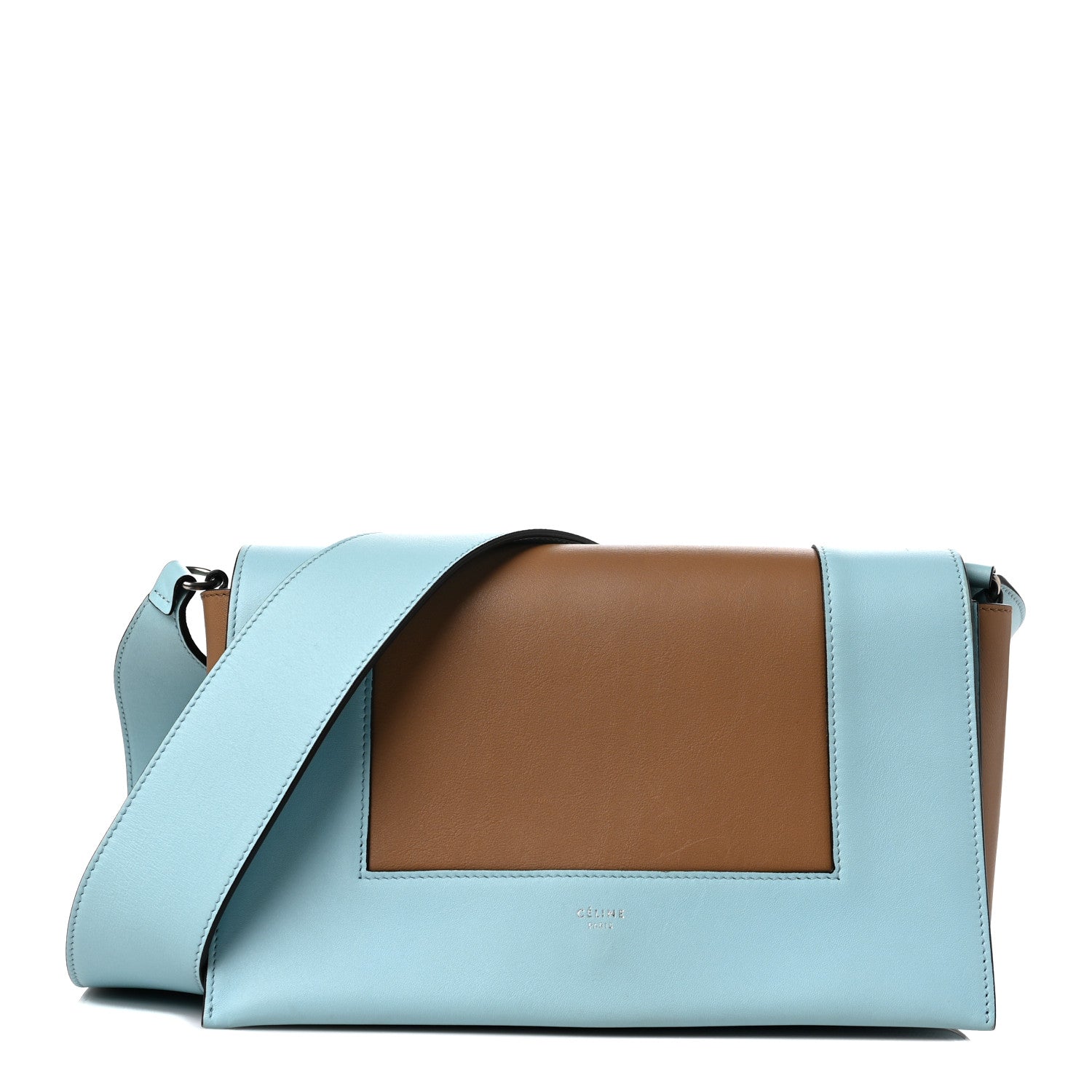 Celine Shiny Smooth Calfskin Medium Frame Shoulder Bag 1 of 8