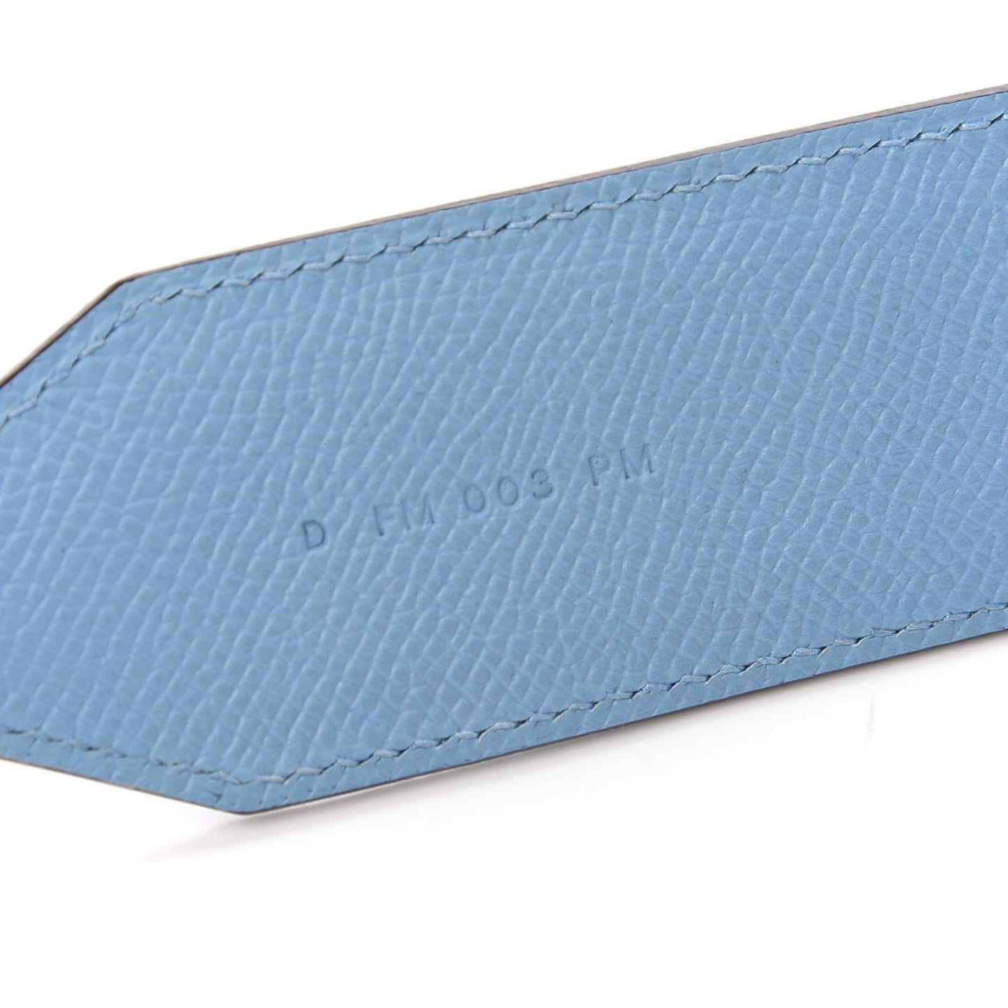 Epsom 40mm Hexagone Tressage Shoulder Strap Bleu De Nord Rouge De Coeur Gold