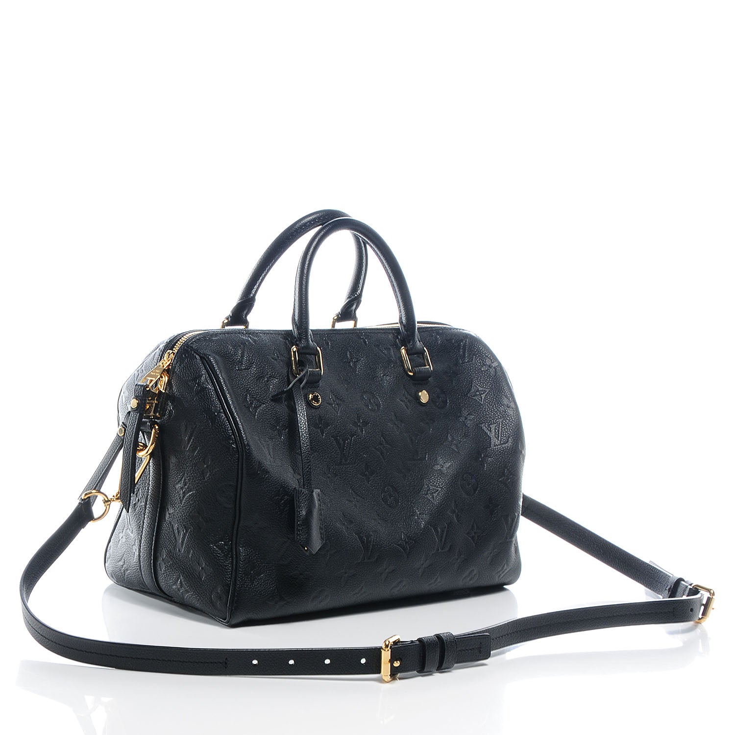 Louis Vuitton Empreinte Speedy Bandouliere 30 Black 3 of 7