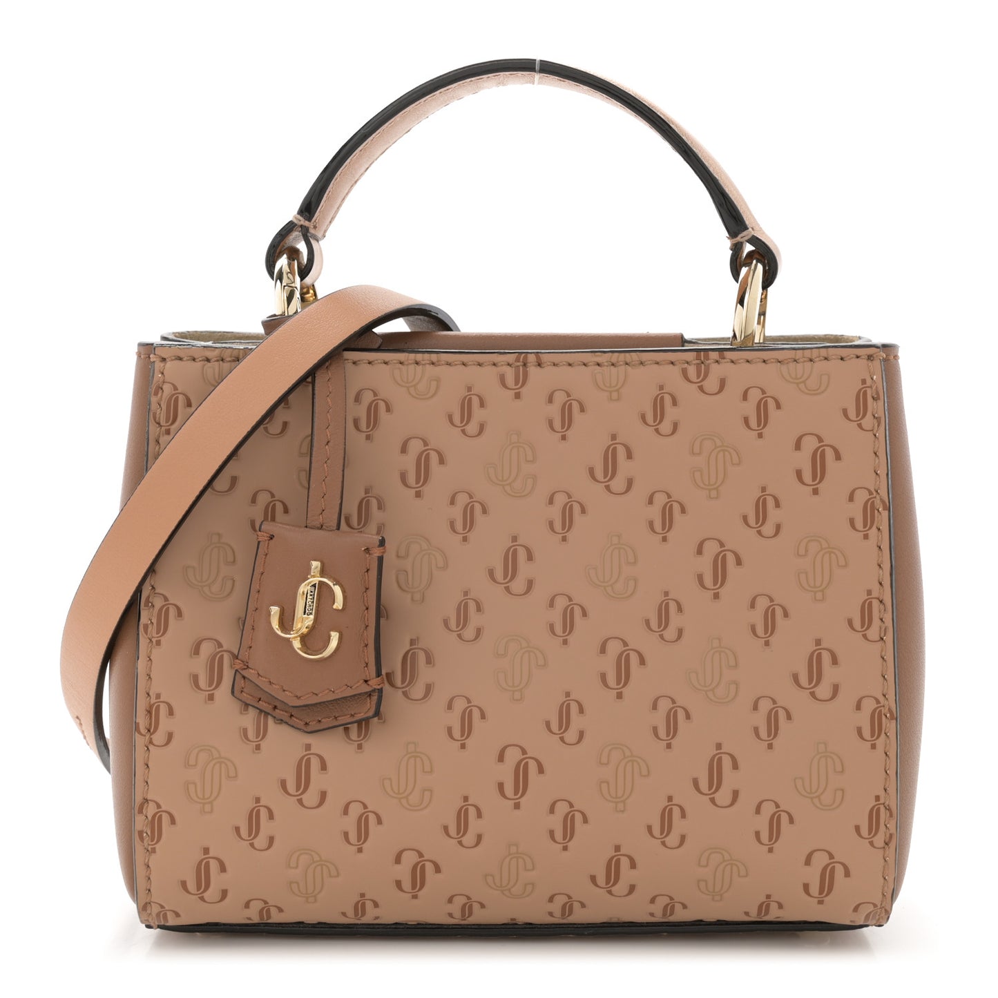 Calfskin Mini Varenne Top Handle Tan
