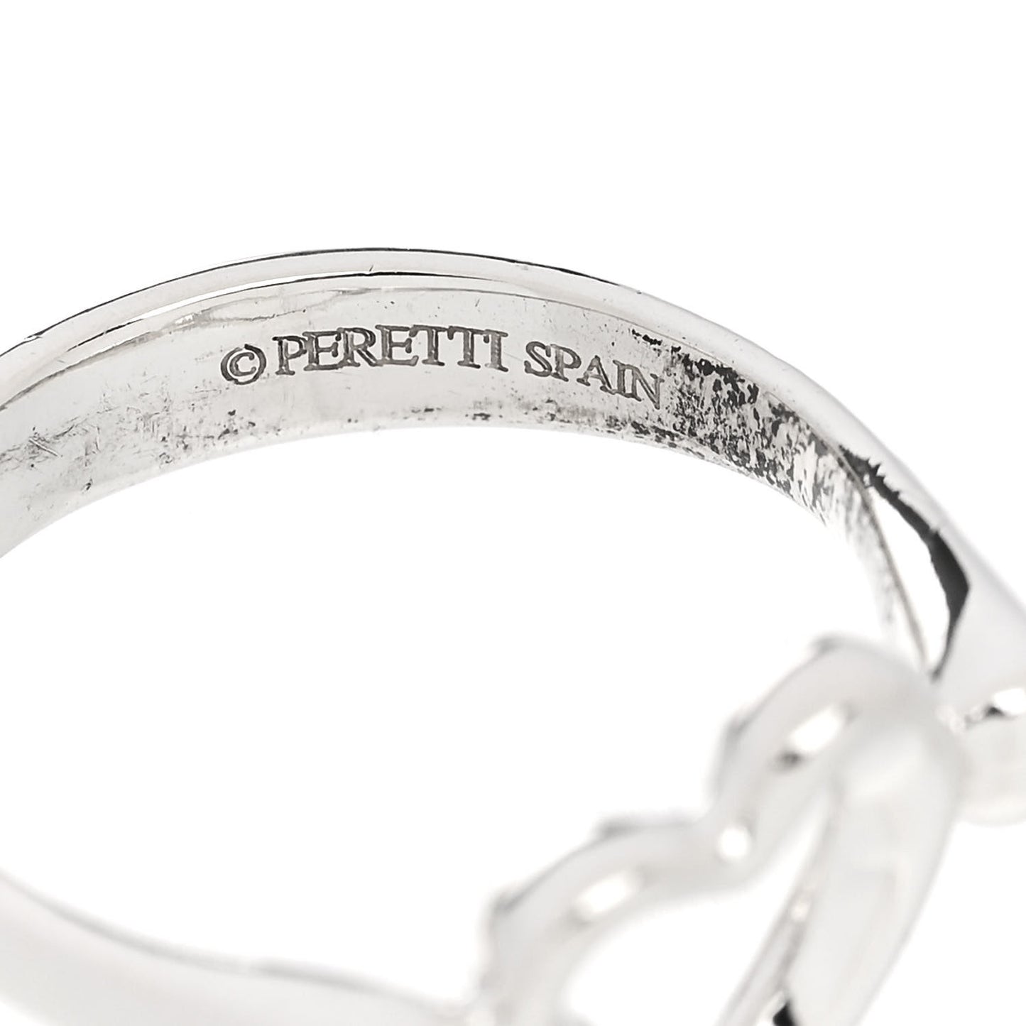 Sterling Silver Elsa Peretti Open Heart Ring 47 4