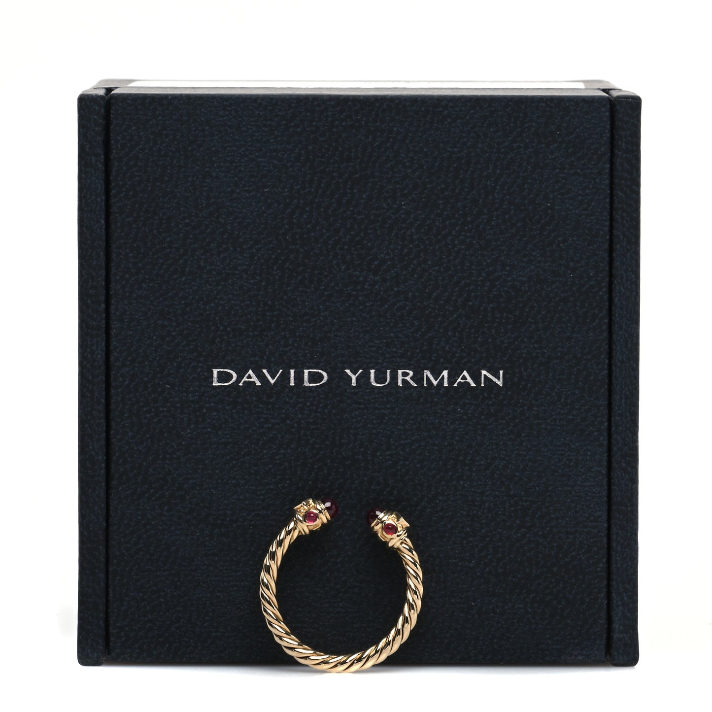 18K Yellow Gold Ruby Renaissance Ring 48 4.5