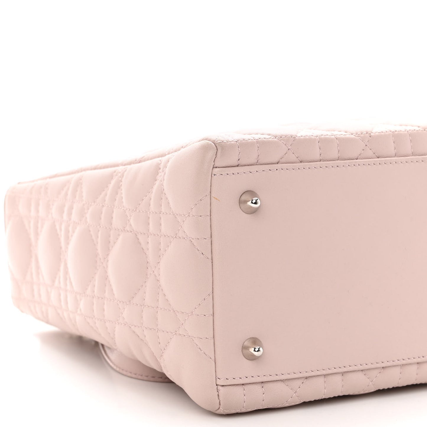 Lambskin Cannage Medium Lady Dior Light Pink
