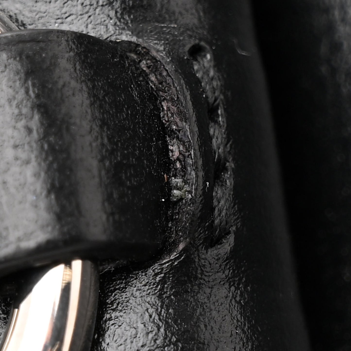 Calfskin Mini Horsebit 1955 Asymmetric Shoulder Bag Black
